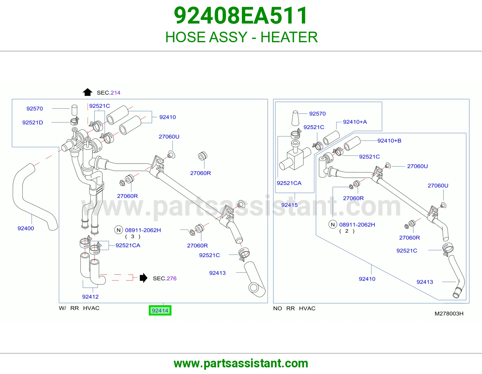 لي مكيف حار 92408EA511