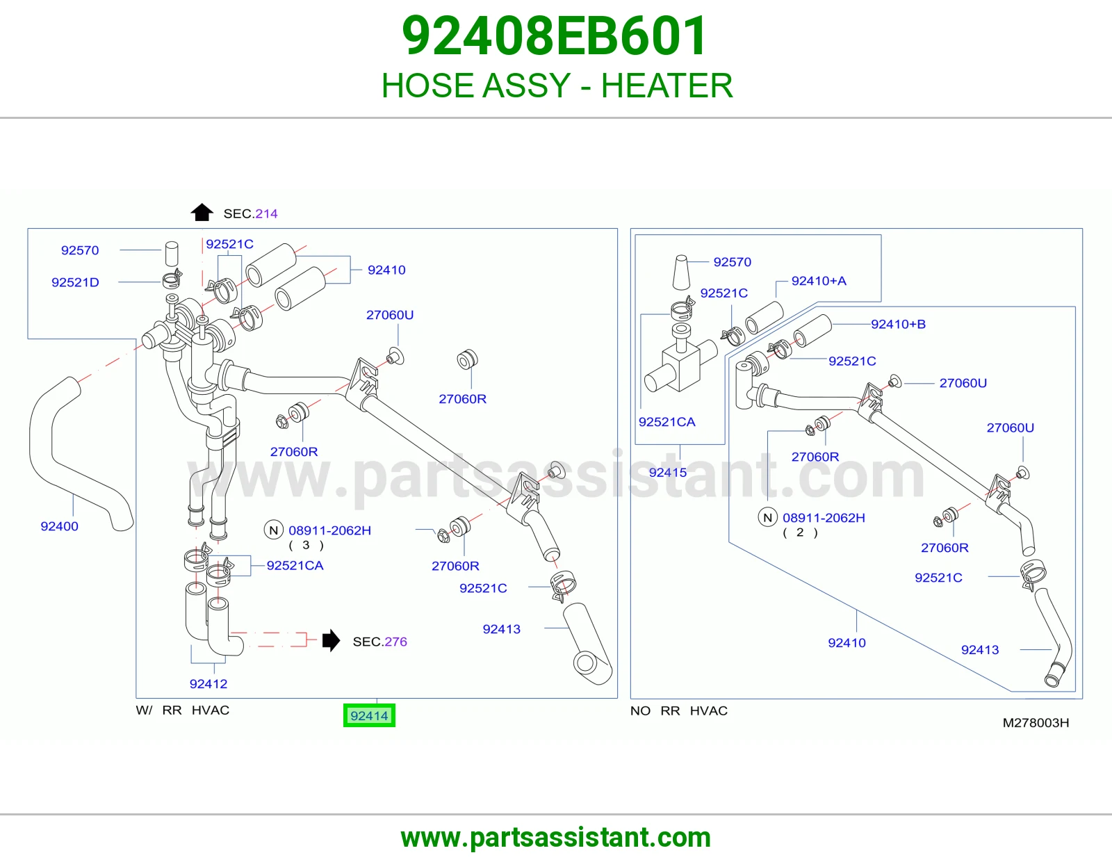 لي مكيف حار 92408EB601