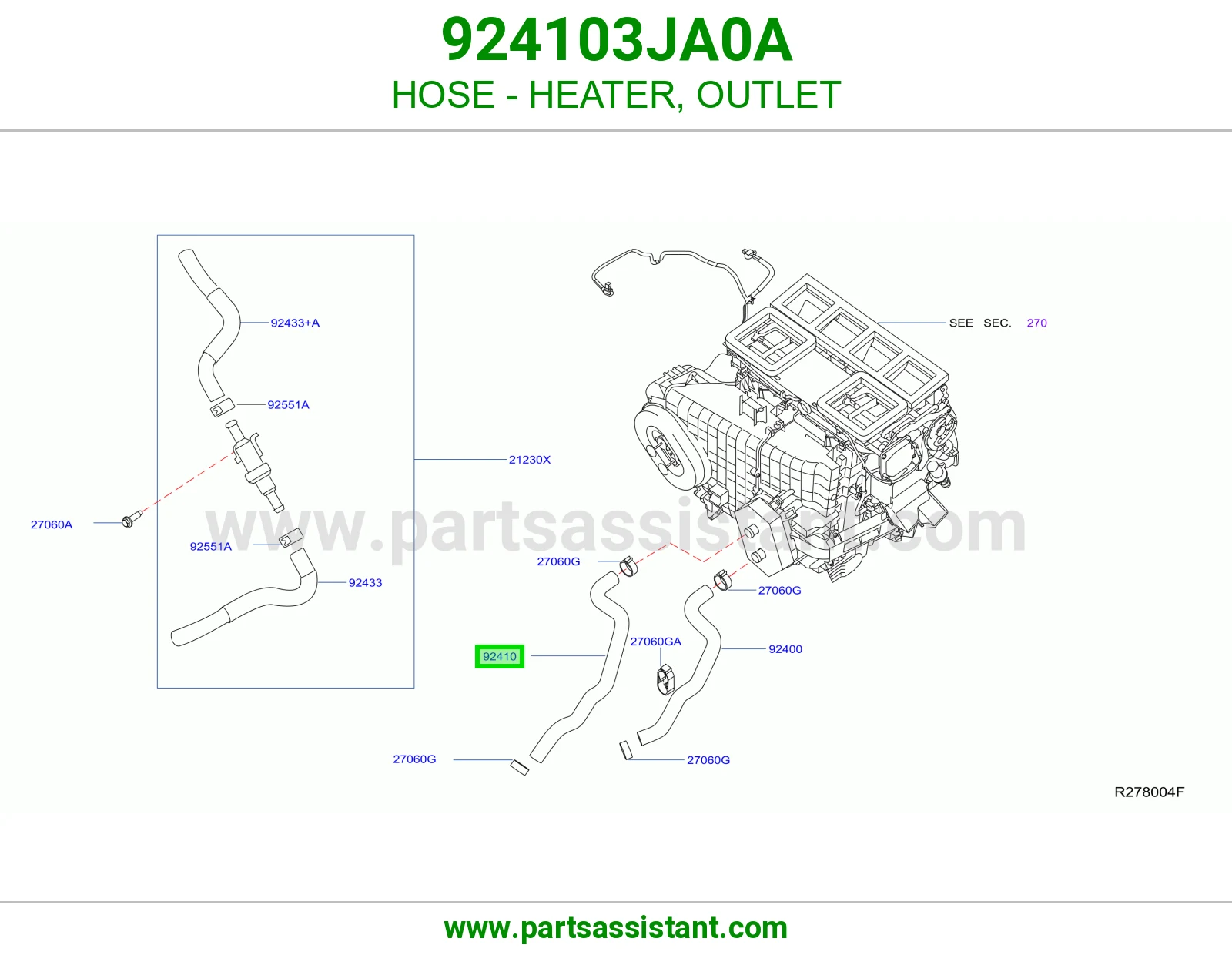 لي مكيف حار 924103JA0A