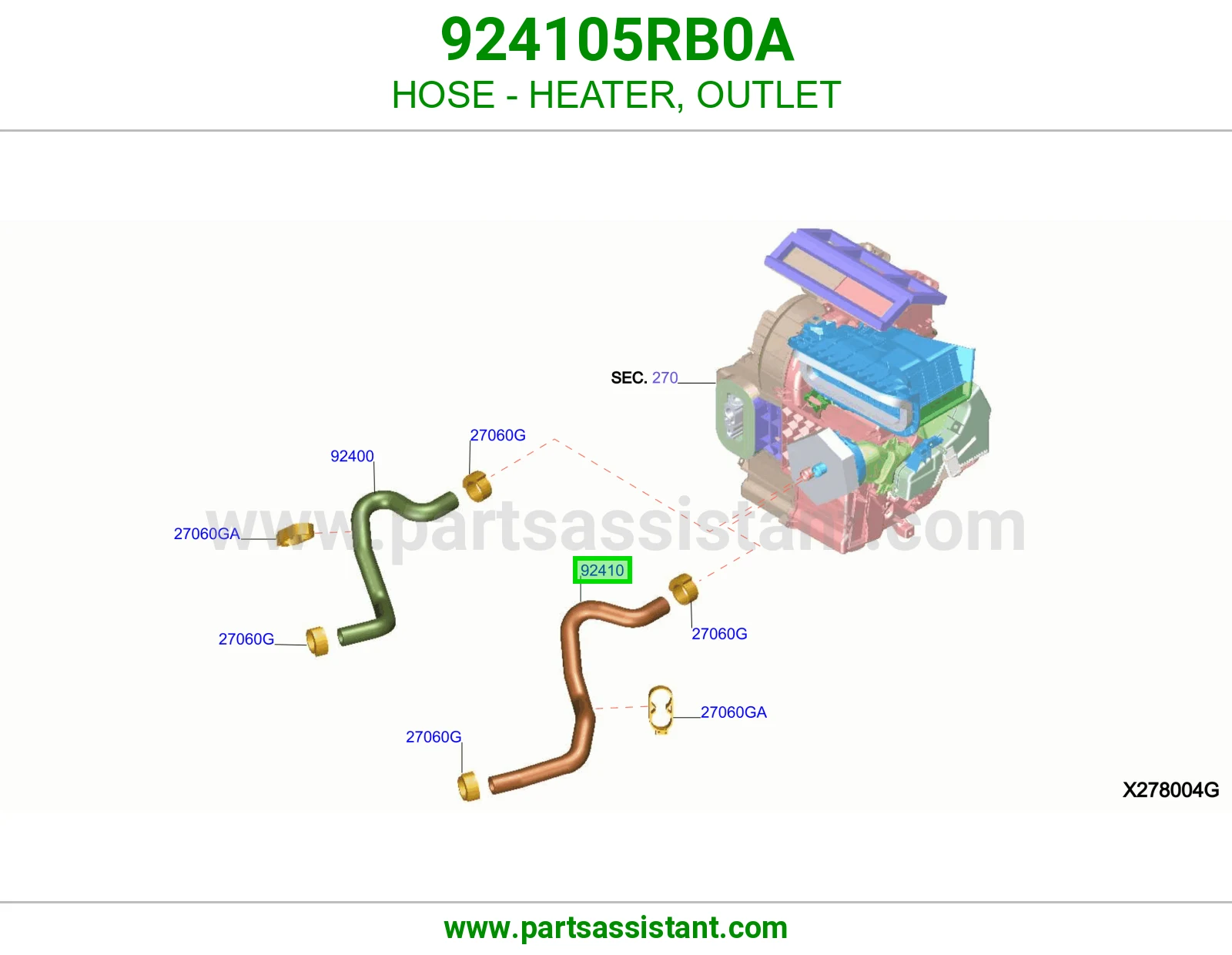 لي مكيف حار 924105RB0A