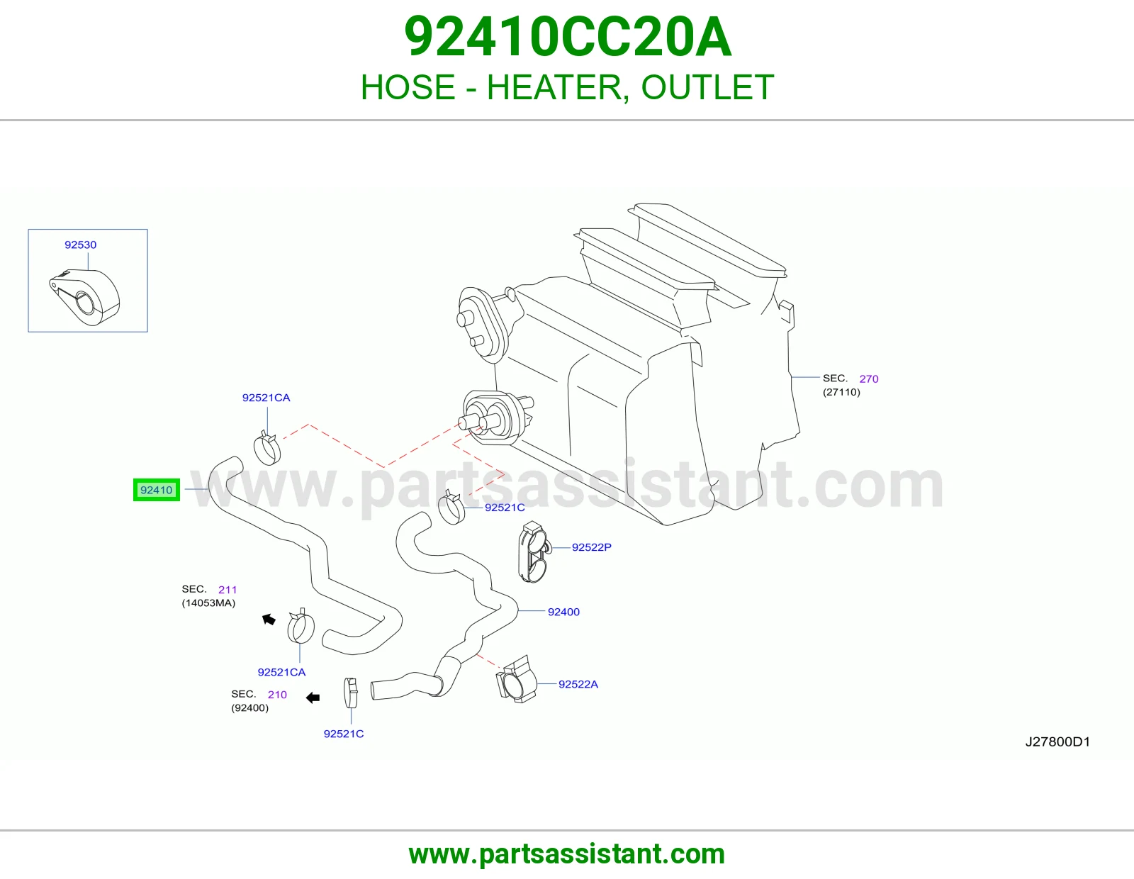 لي مكيف حار 92410CC20A