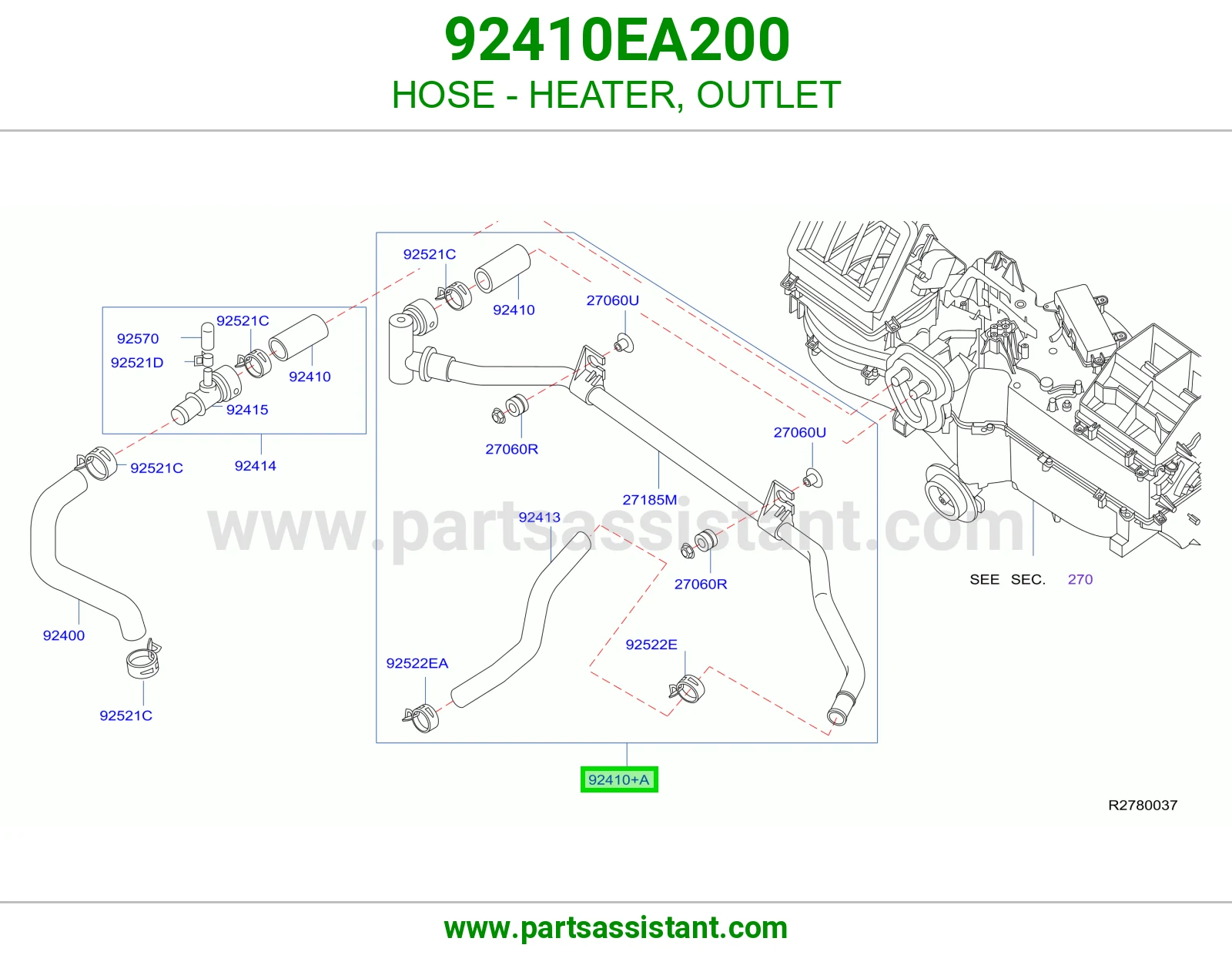 لي مكيف حار 92410EA200