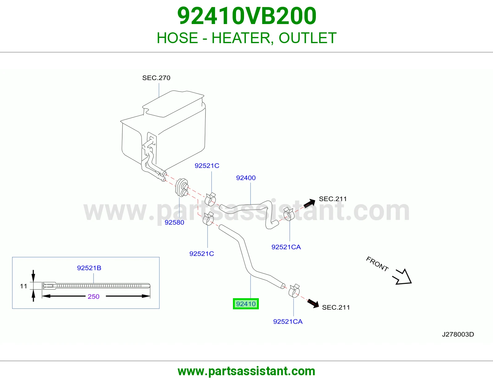 لي مكيف حار 92410VB200