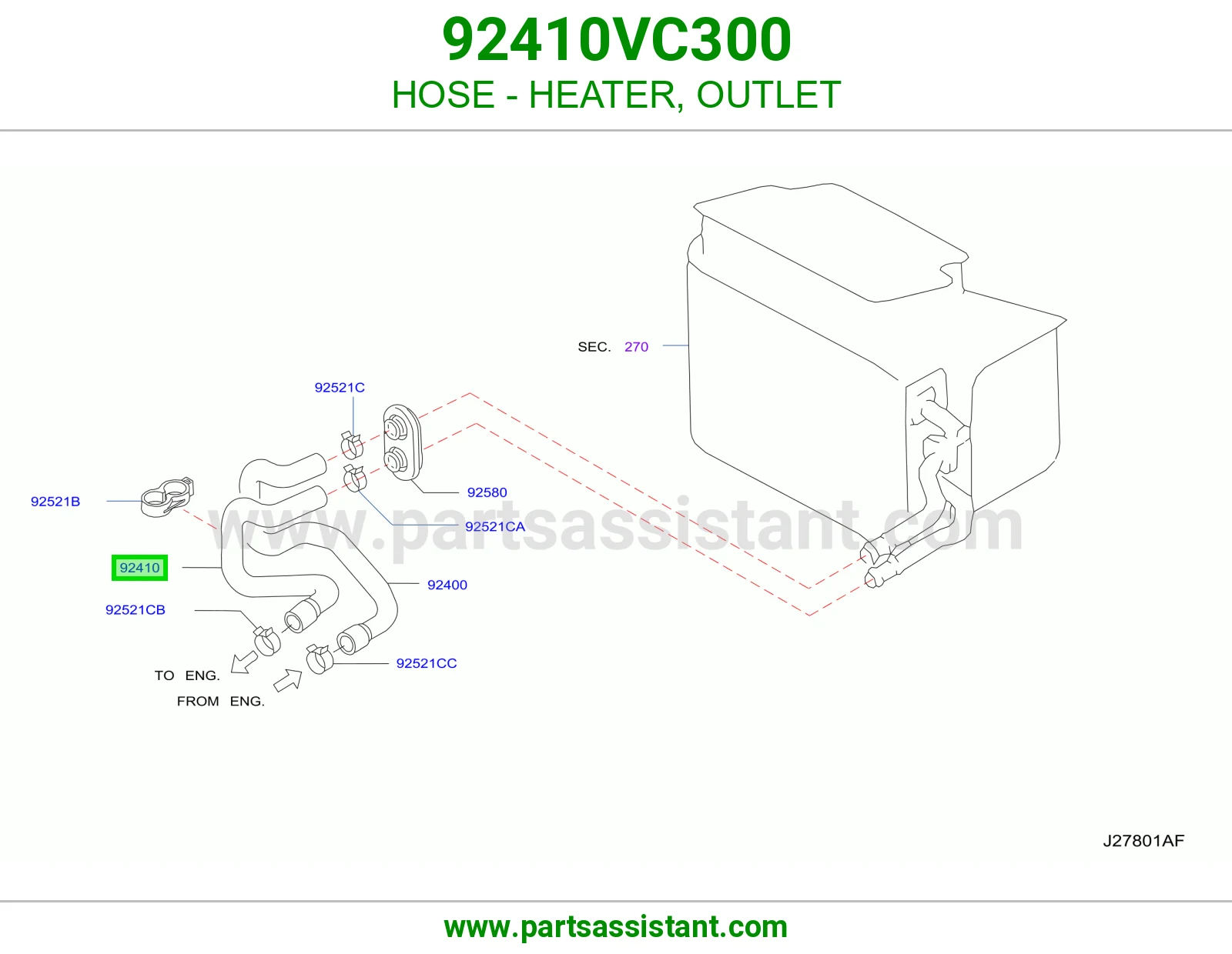 لي مكيف حار 92410VC300