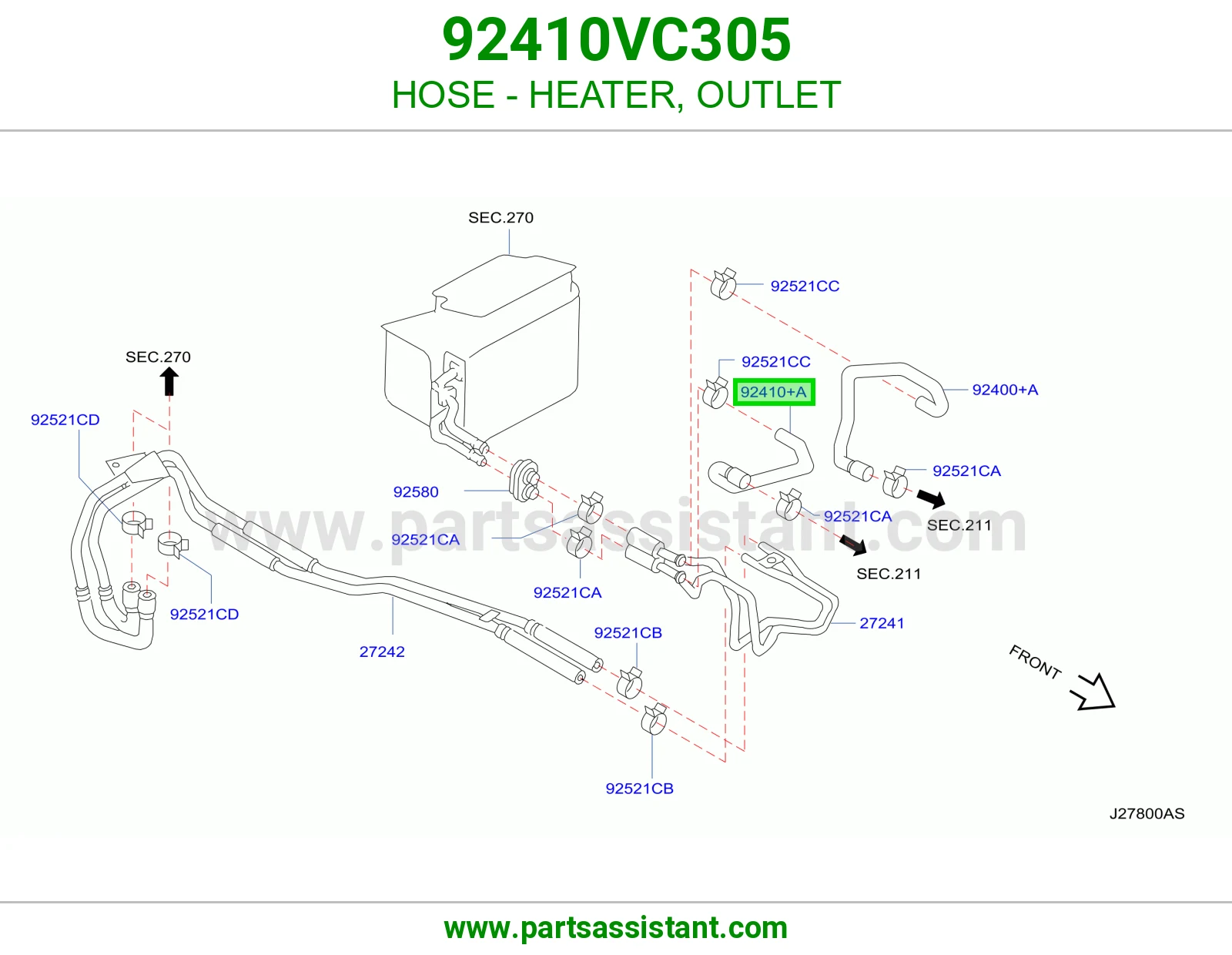 لي مكيف حار 92410VC305