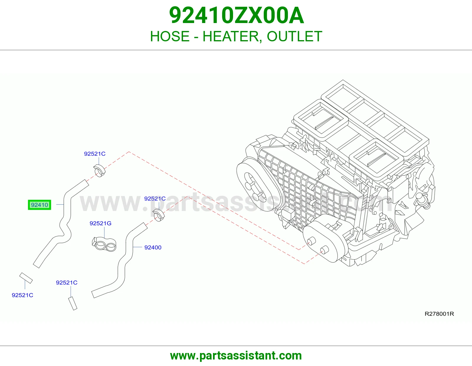 لي مكيف حار 92410ZX00A