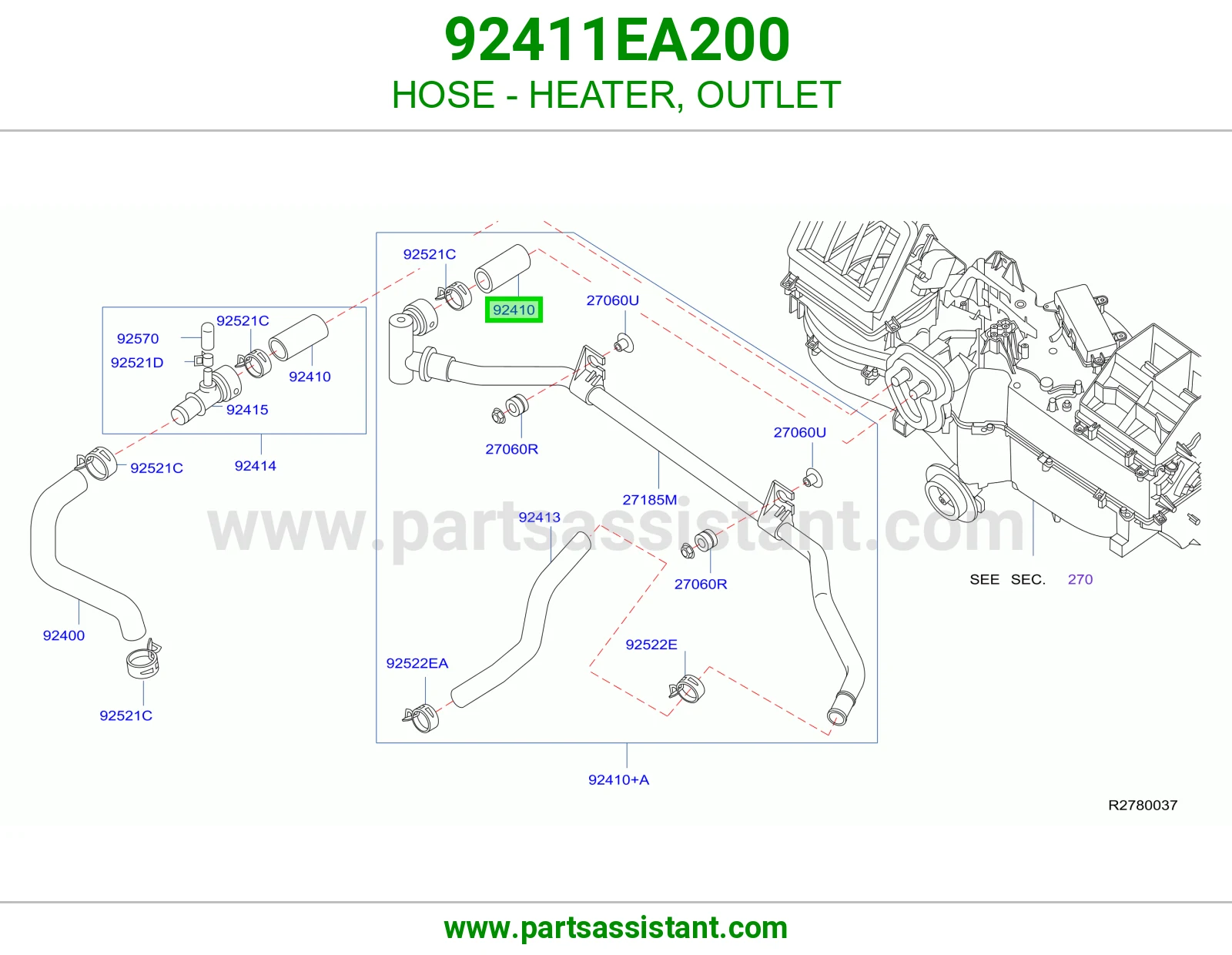 لي مكيف حار 92411EA200