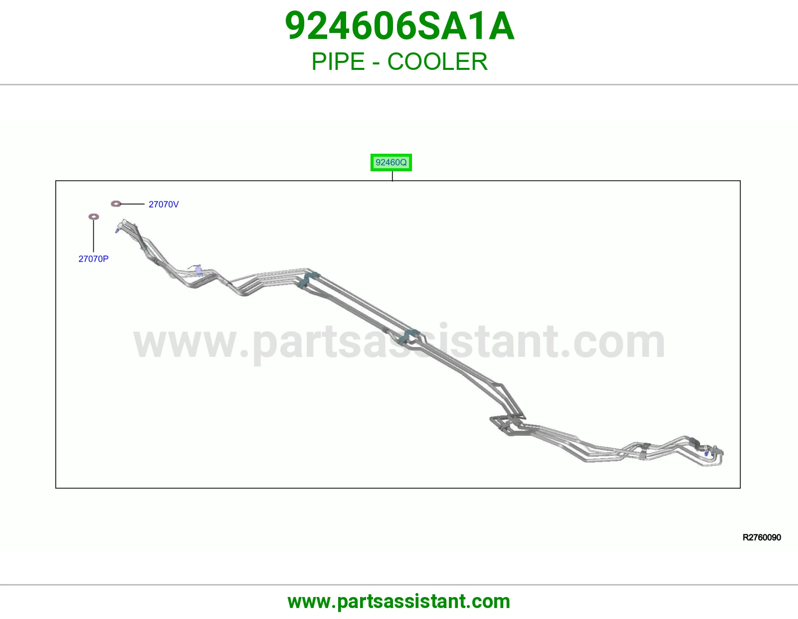 ماسورة مبرد 924606SA1A