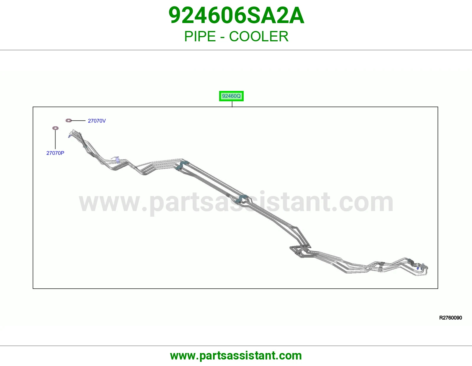 ماسورة مبرد 924606SA2A