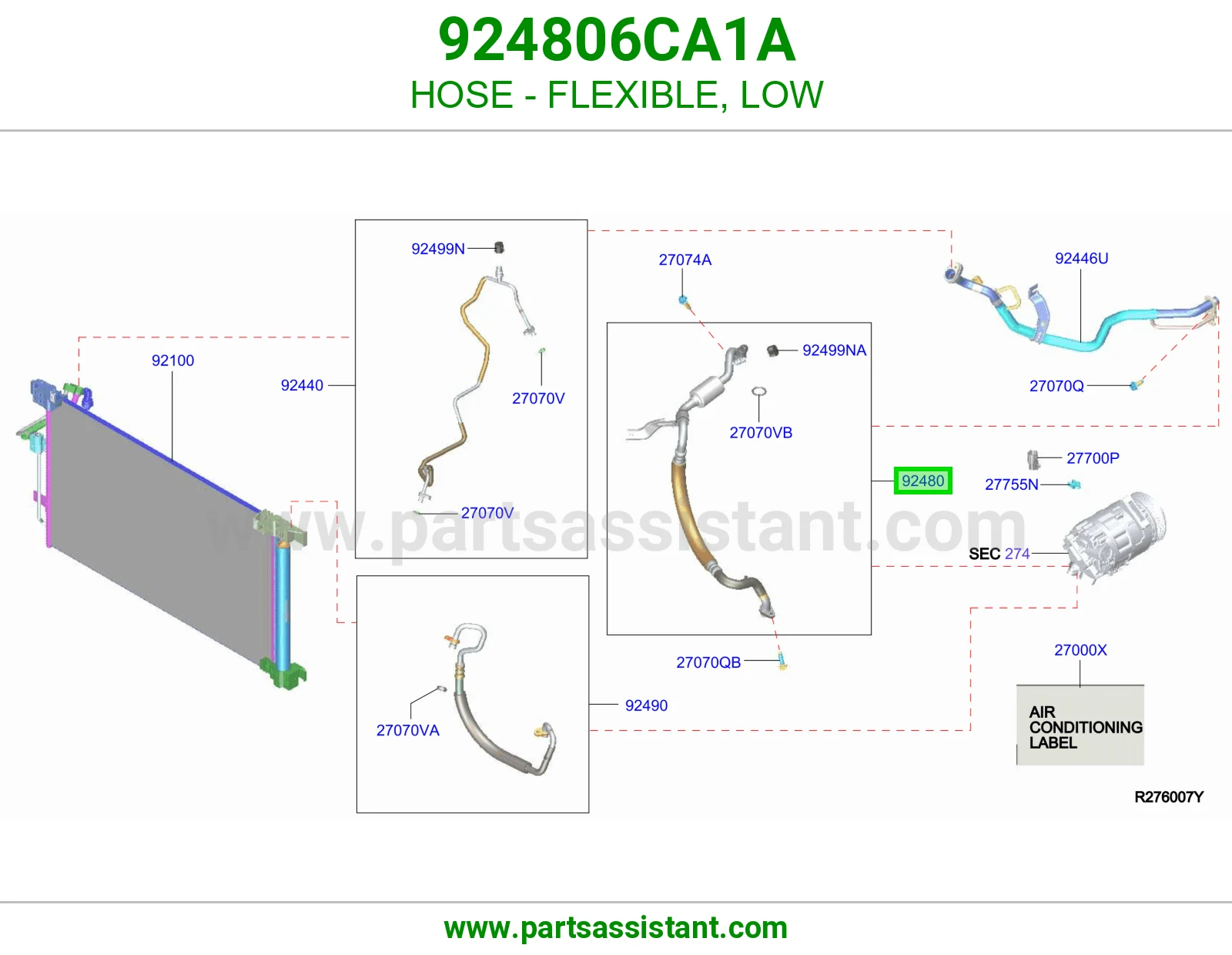 لي كمبروسر مكيف المنخفض 924806CA1A