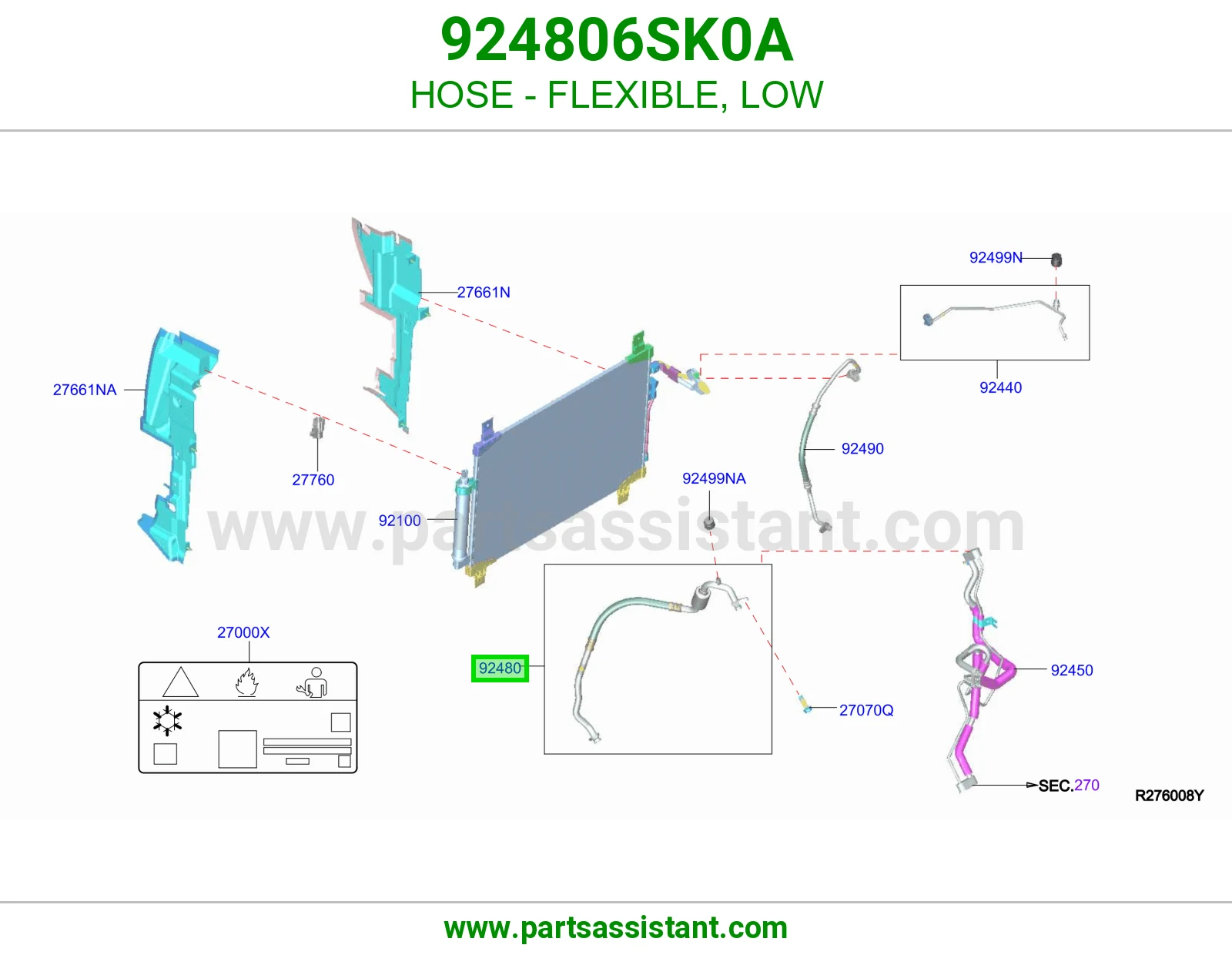 لي كمبروسر مكيف المنخفض 924806SK0A