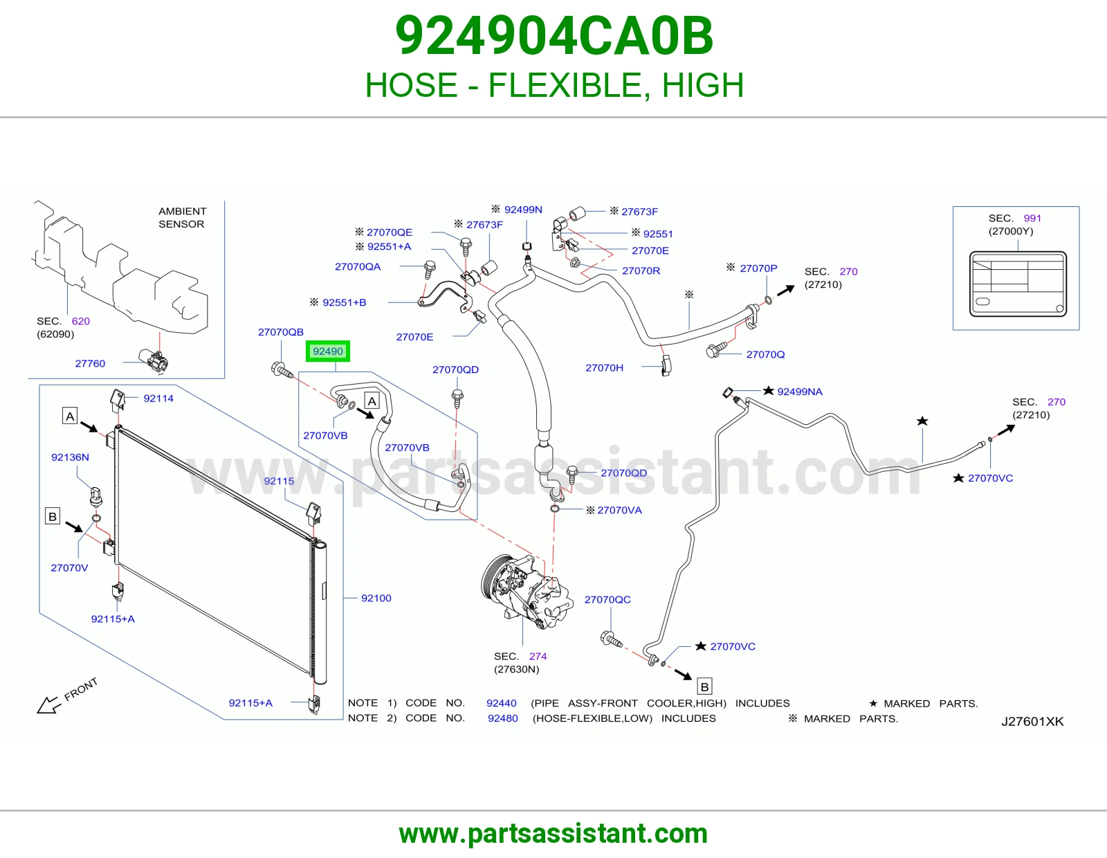 لي كمبروسر مكيف العالي 924904CA0B