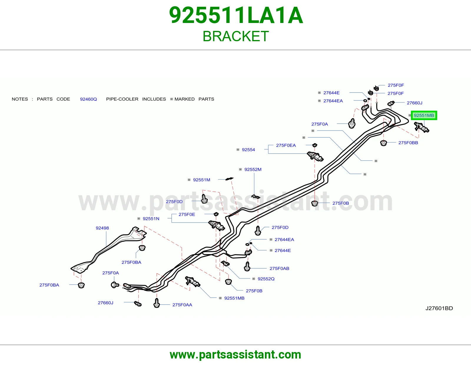 قاعدة 925511LA1A
