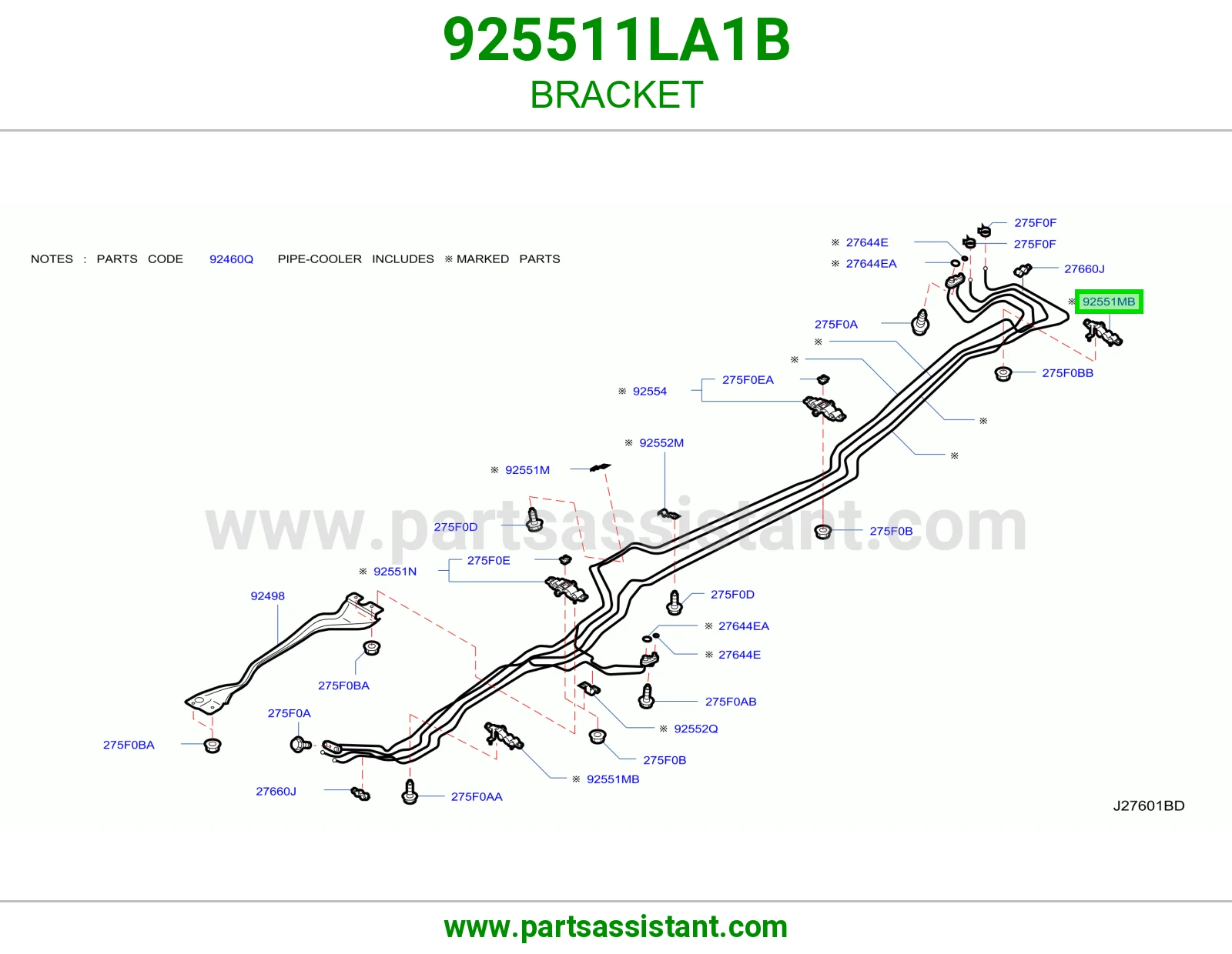 قاعدة 925511LA1B