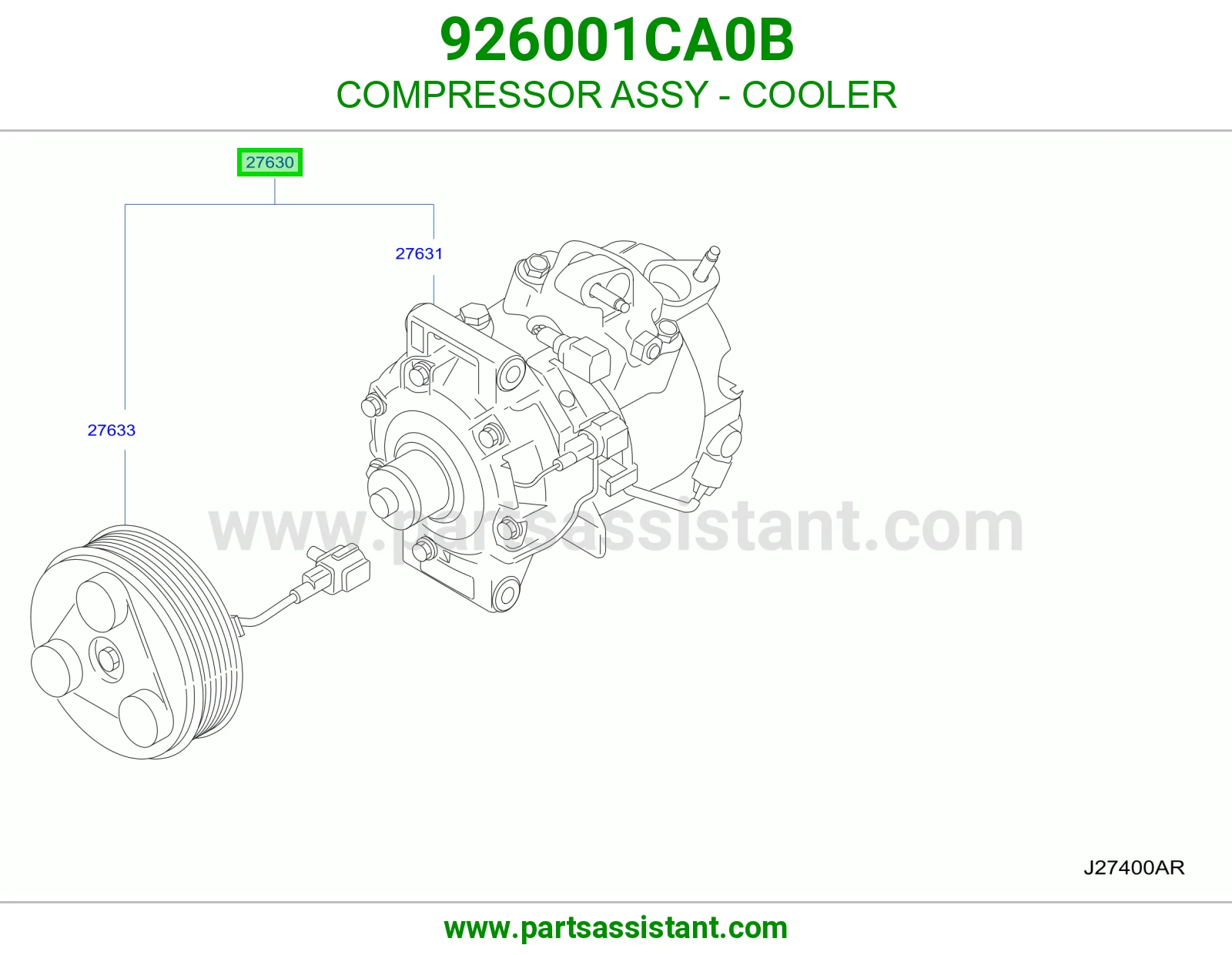 كمبروسر مكيف 926001CA0B