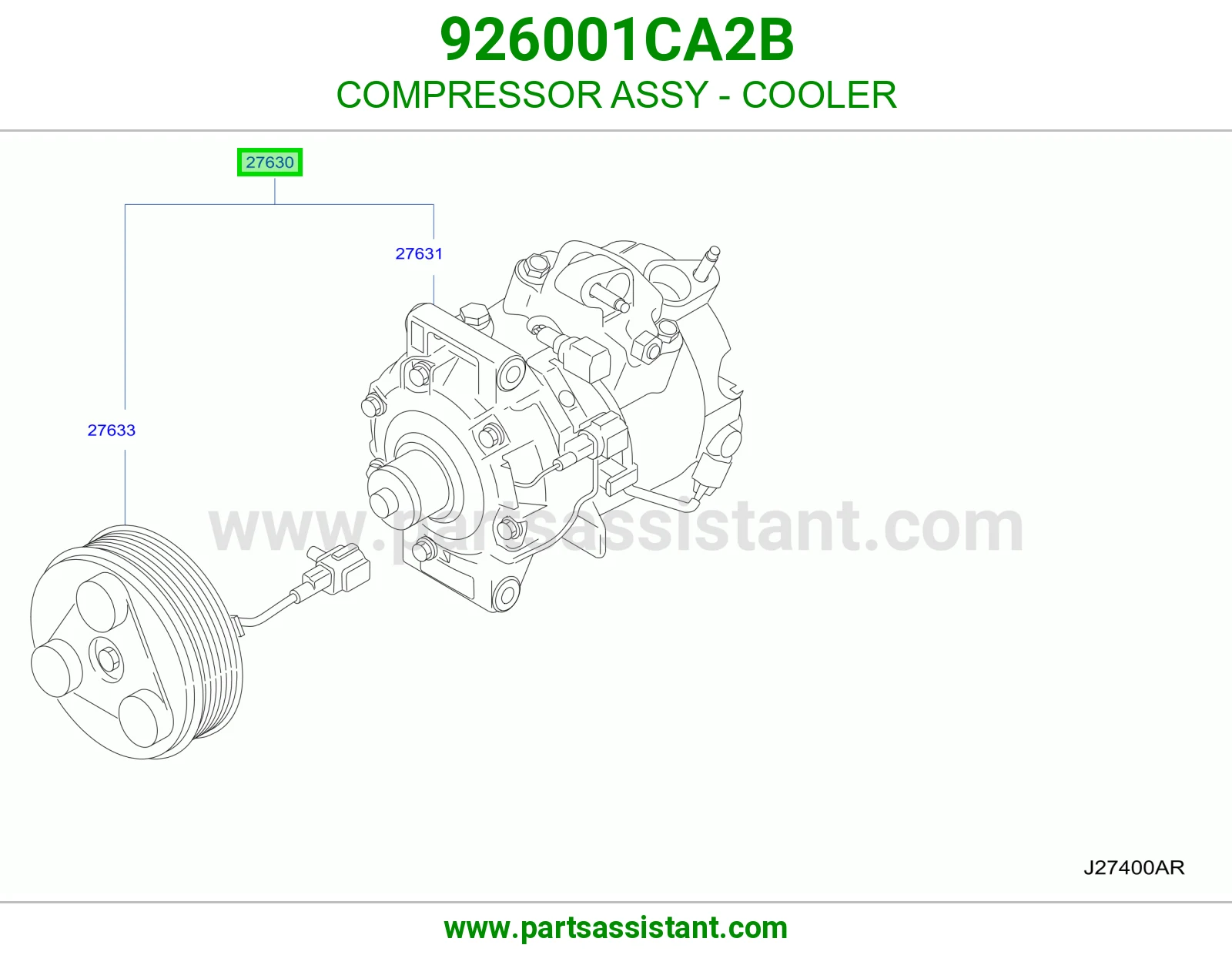 كمبروسر مكيف 926001CA2B