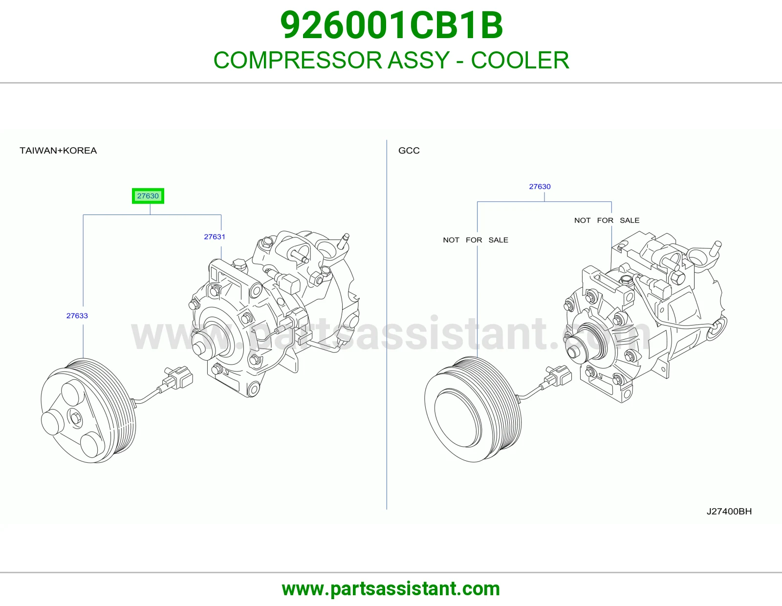 كمبروسر مكيف 926001CB1B