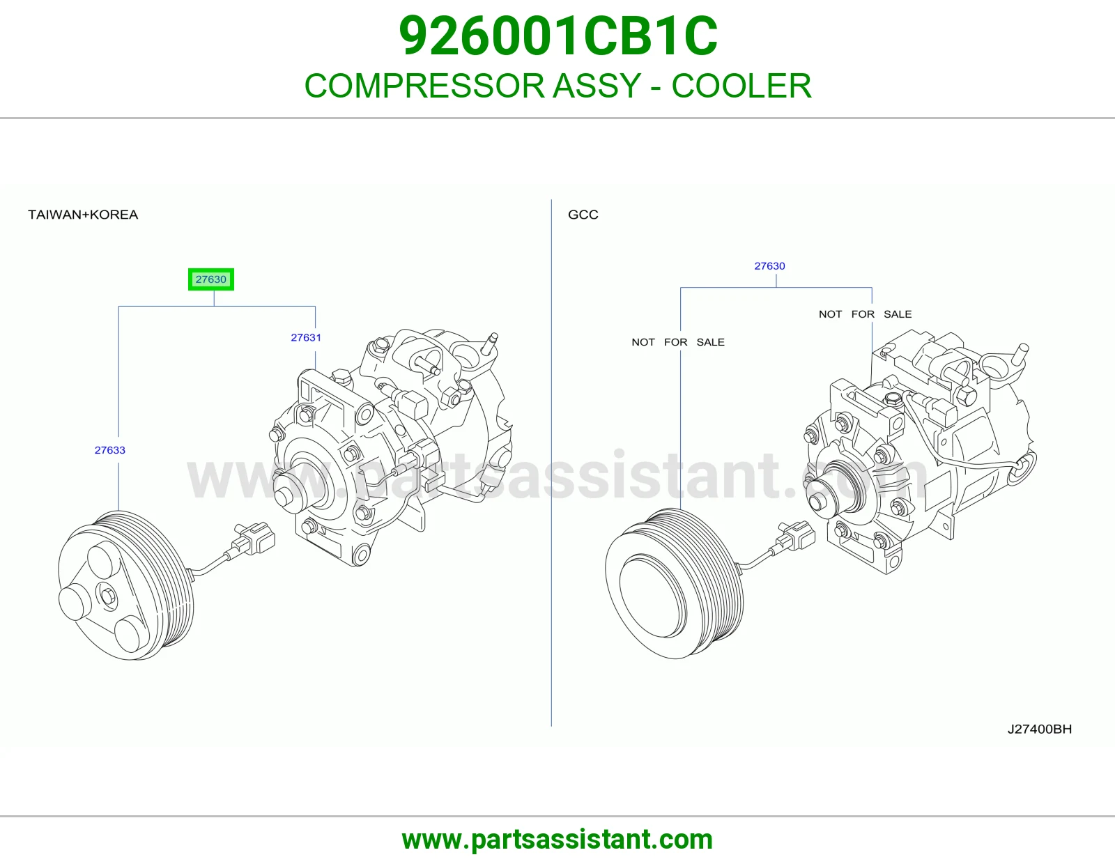 كمبروسر مكيف 926001CB1C
