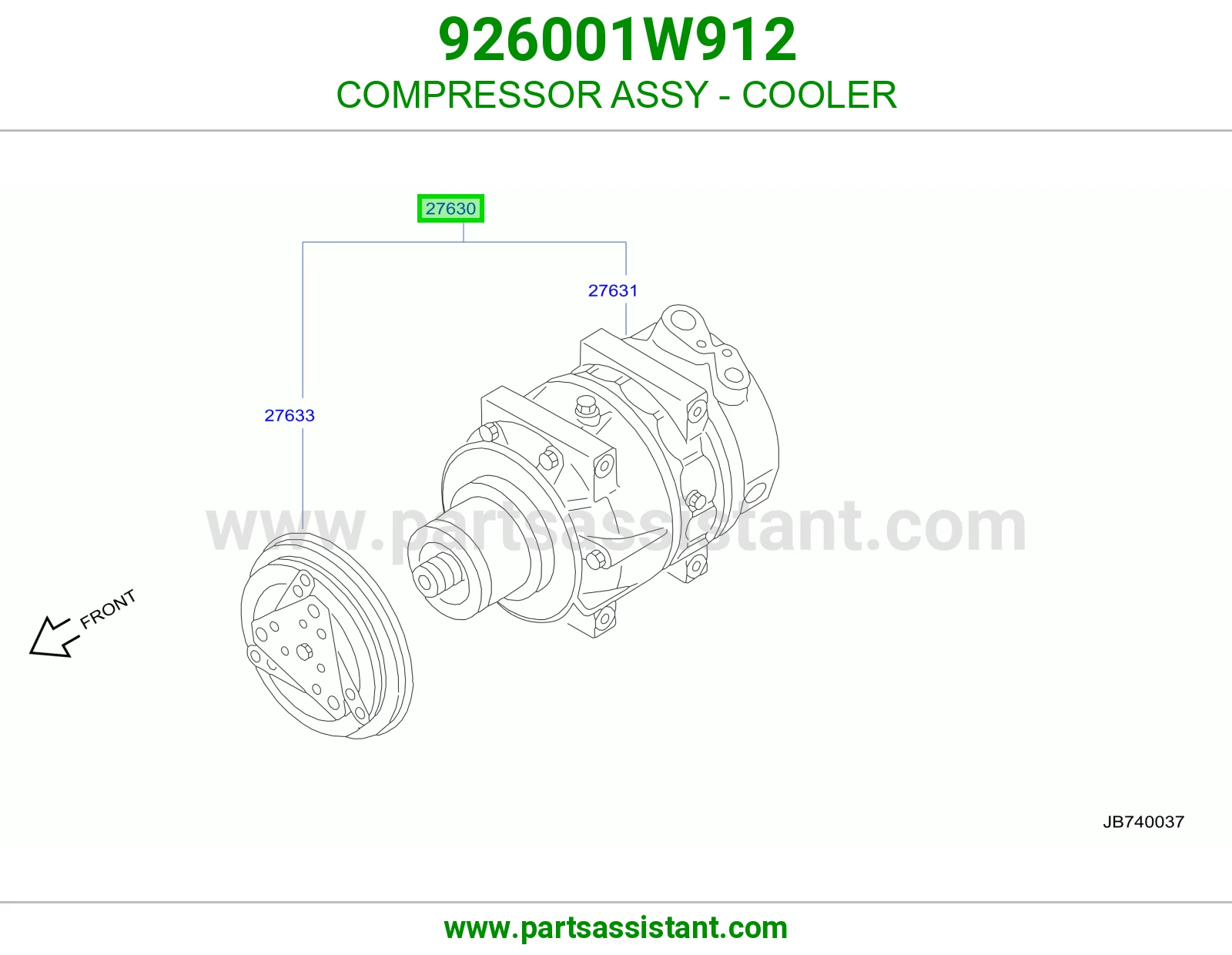 كمبروسر مكيف 926001W912