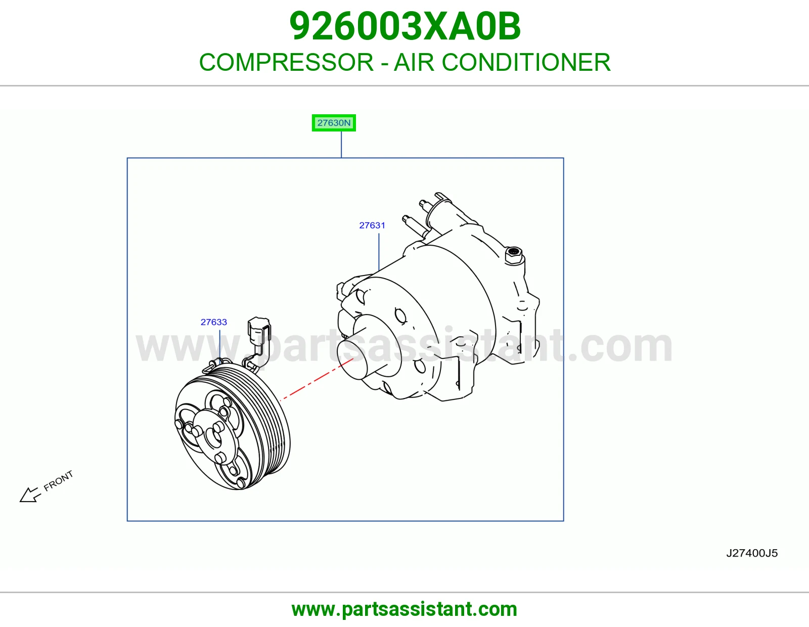 كمبروسر مكيف 926003XA0B