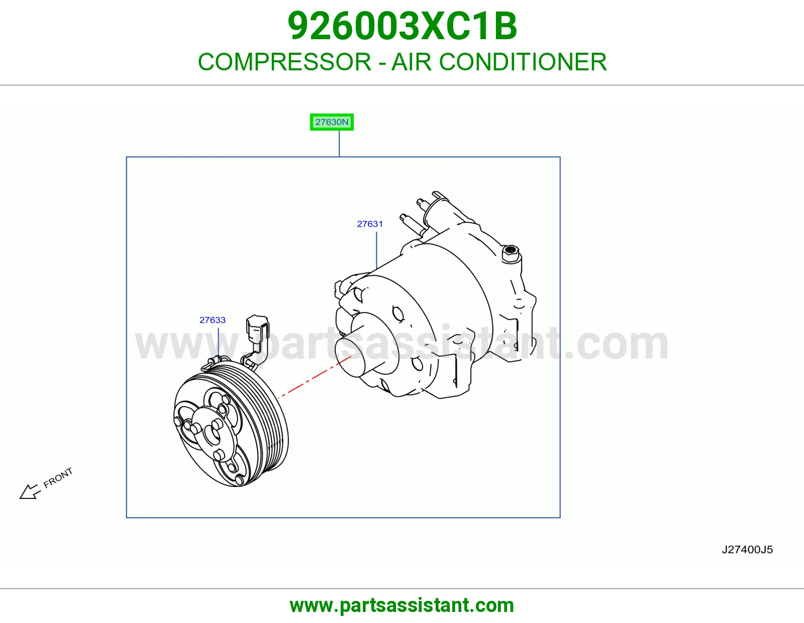 كمبروسر مكيف 926003XC1B