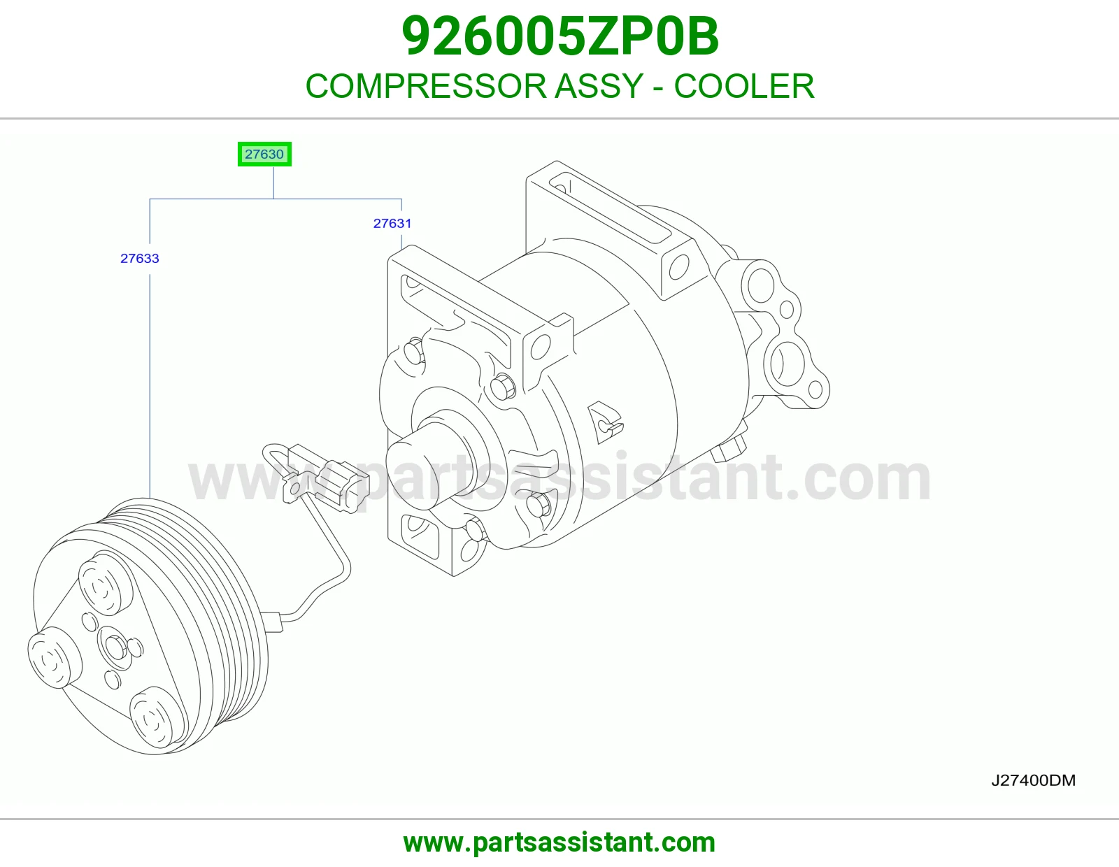 كمبروسر مكيف 926005ZP0B