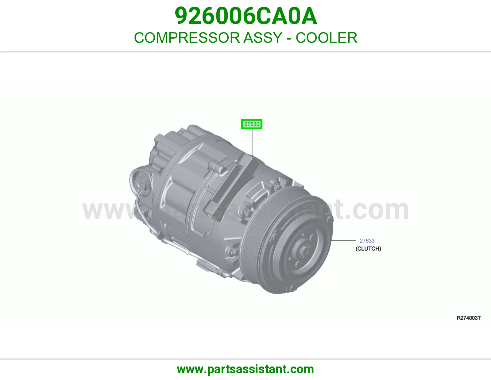 كمبروسر مكيف 926006CA0A
