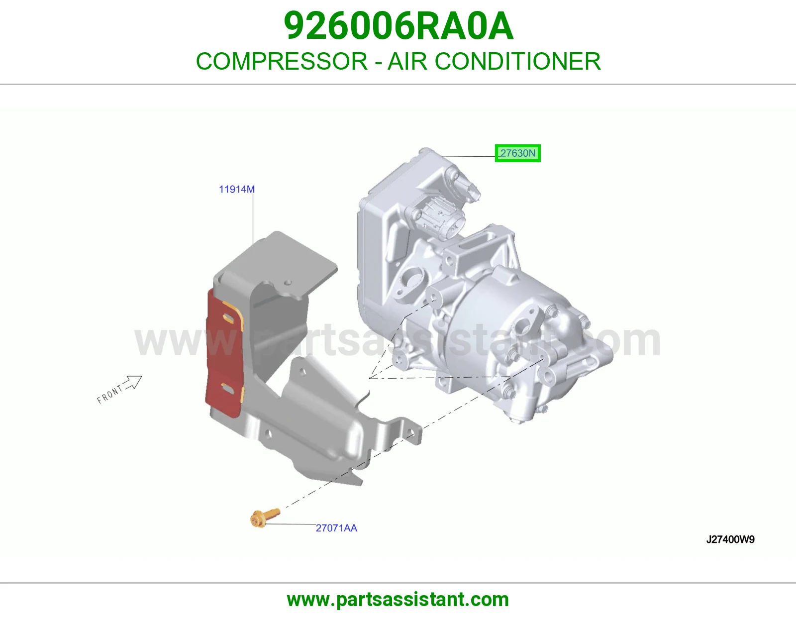 كمبروسر مكيف 926006RA0A