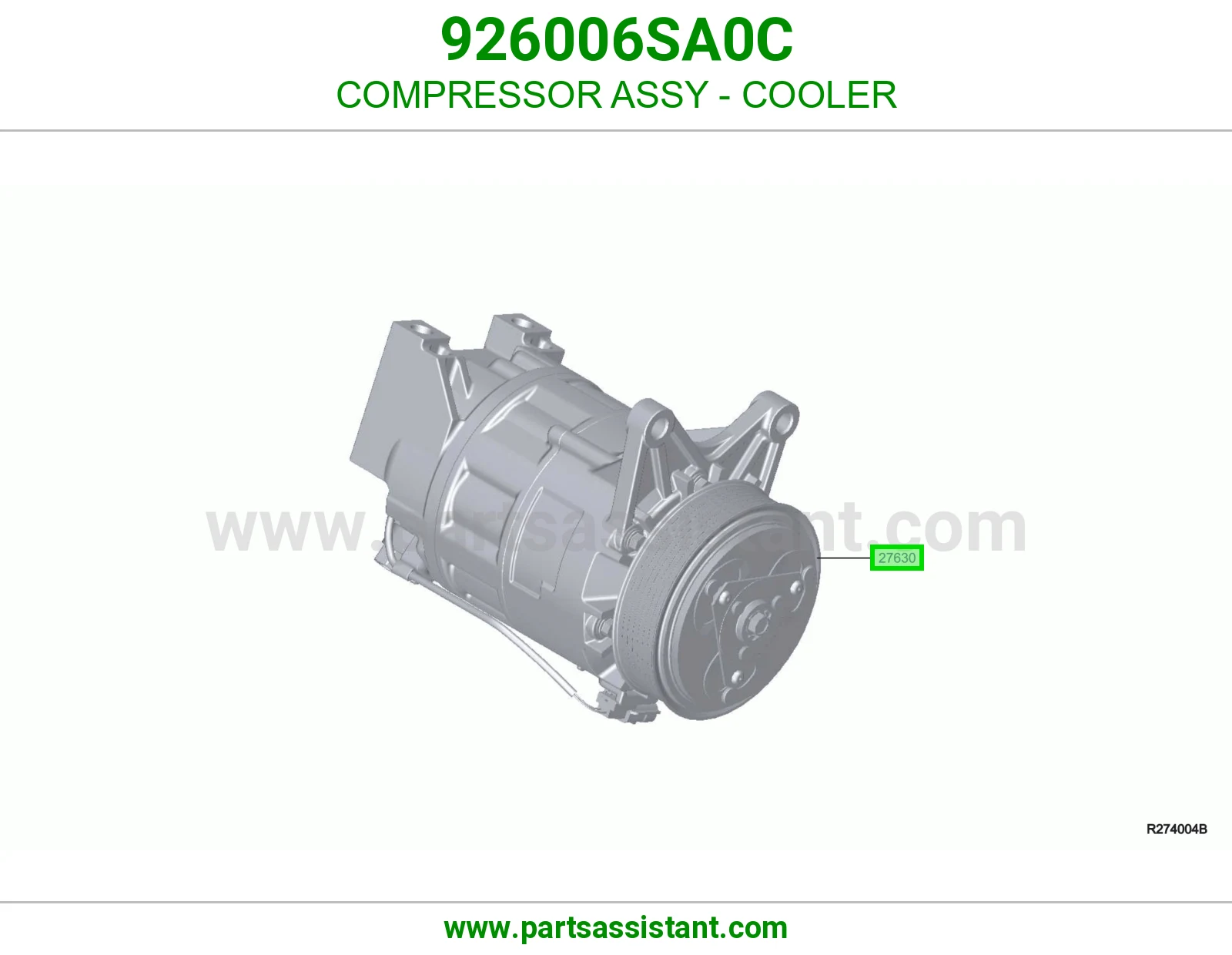 كمبروسر مكيف 926006SA0C