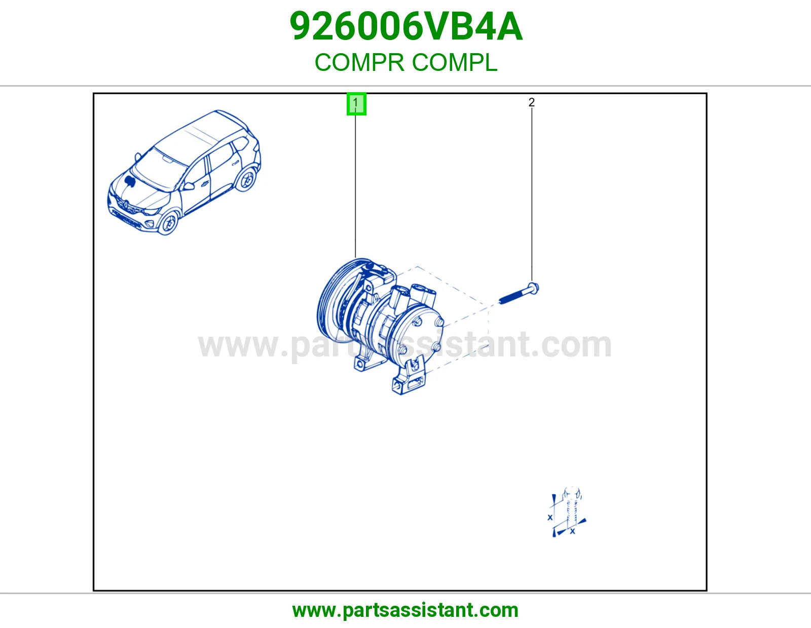 كمبروسر مكيف 926006VB4A