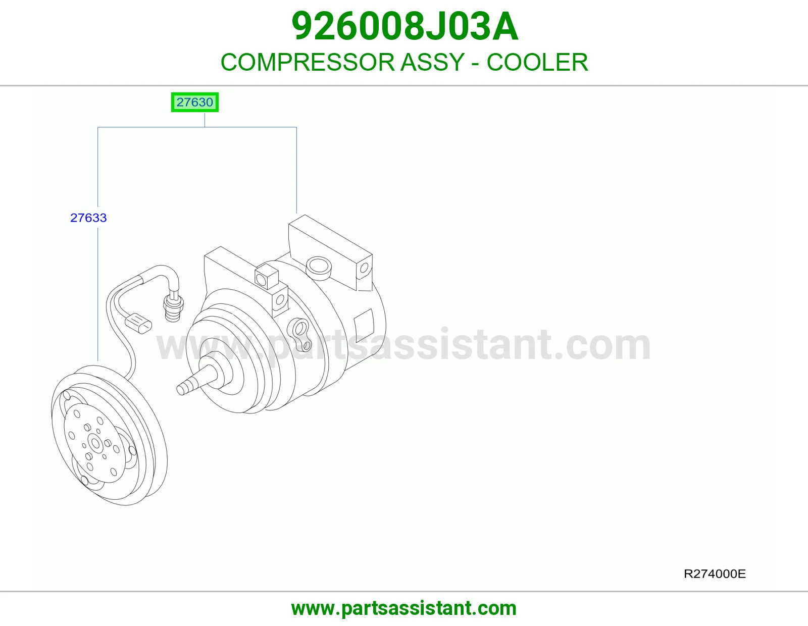 كمبروسر مكيف 926008J03A