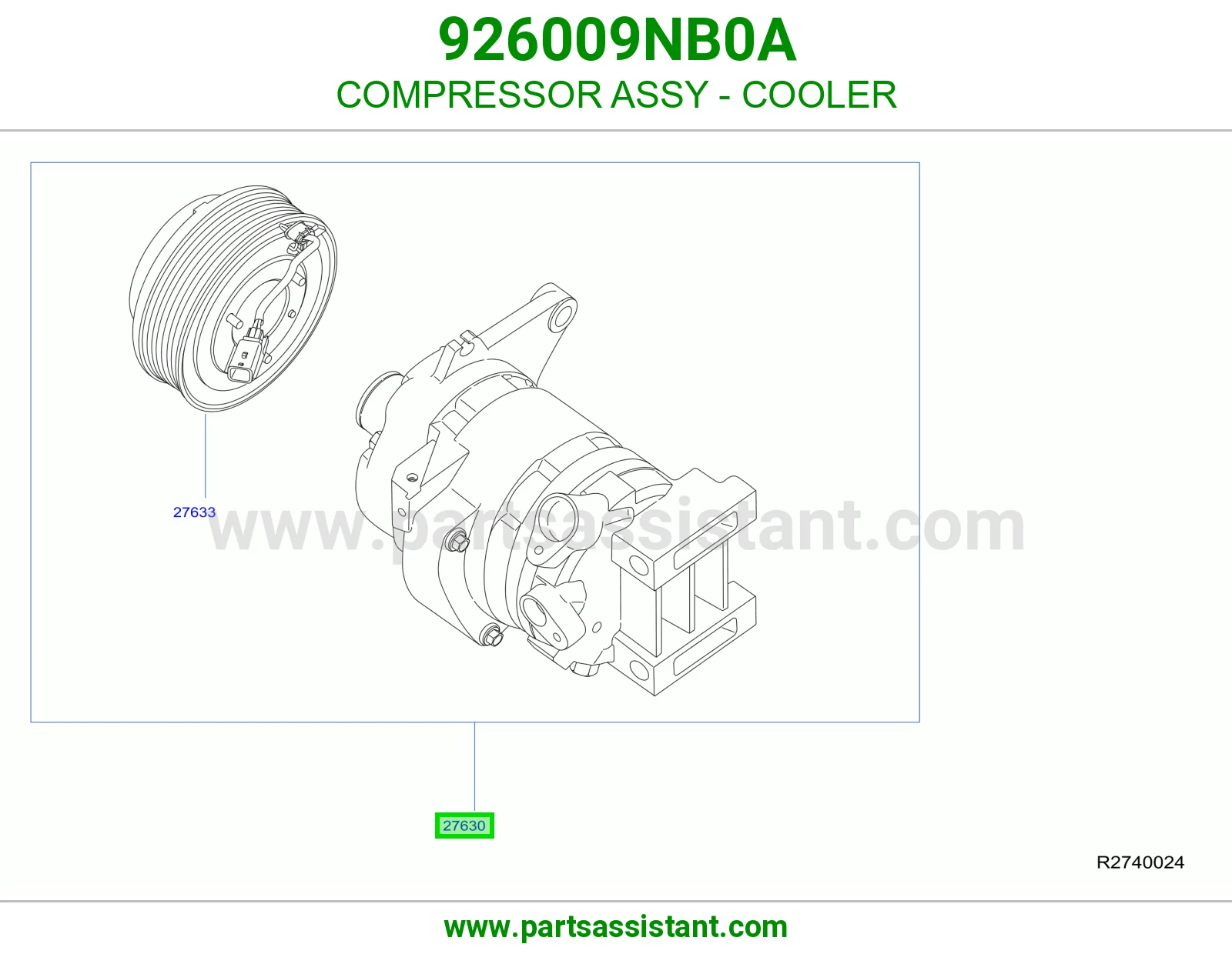 كمبروسر مكيف 926009NB0A