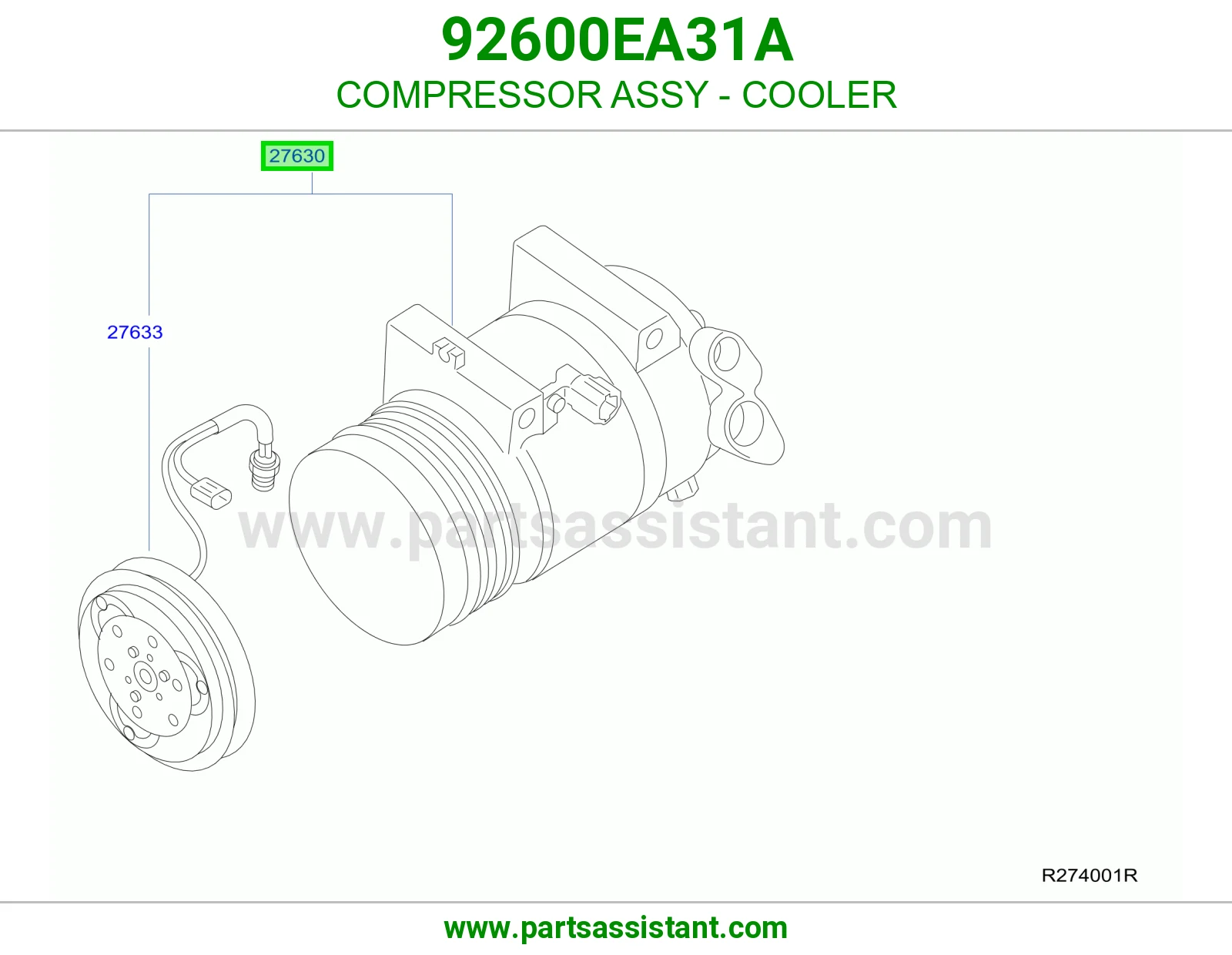 كمبروسر مكيف 92600EA31A