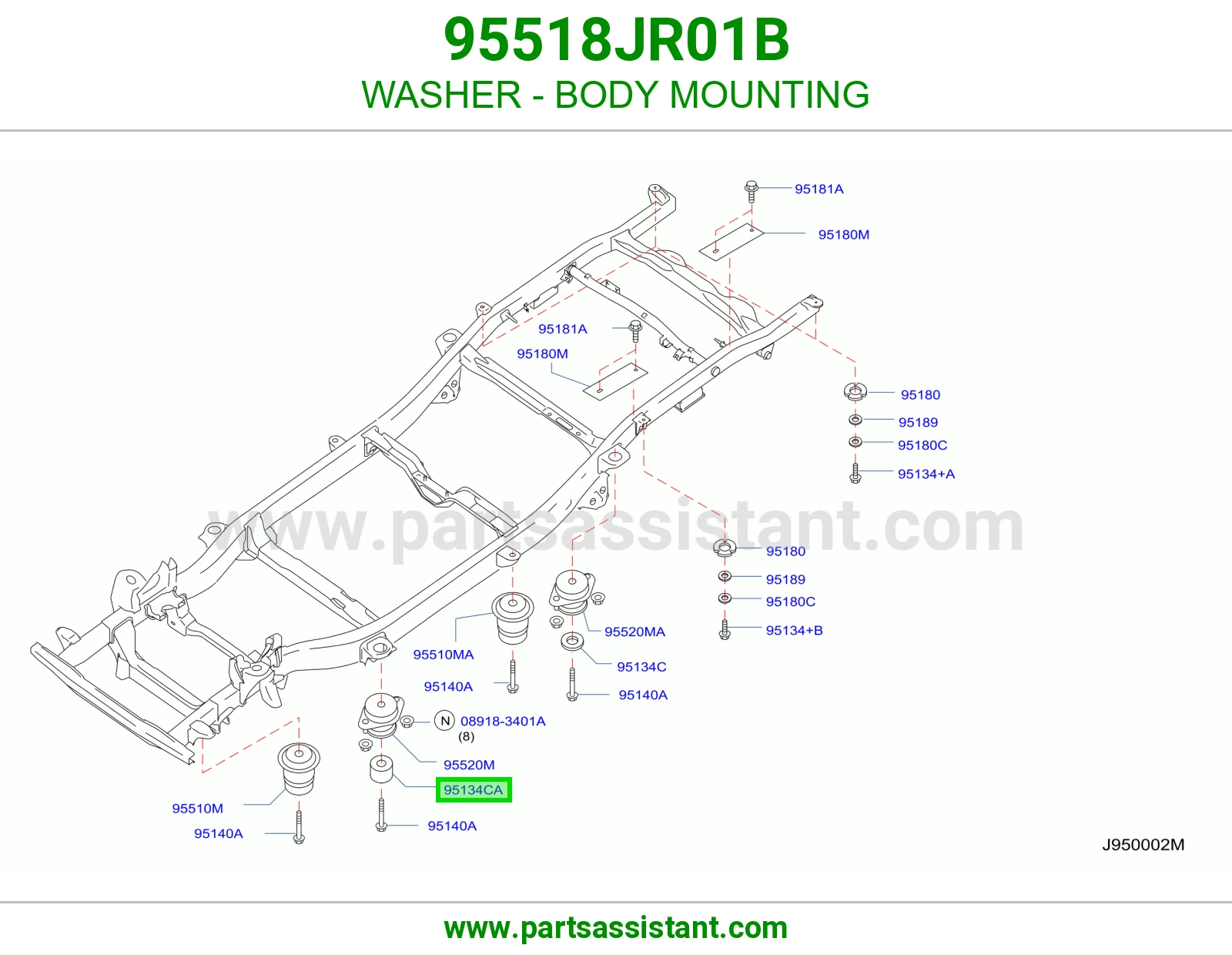 وردة كرسي بودي 95518JR01B