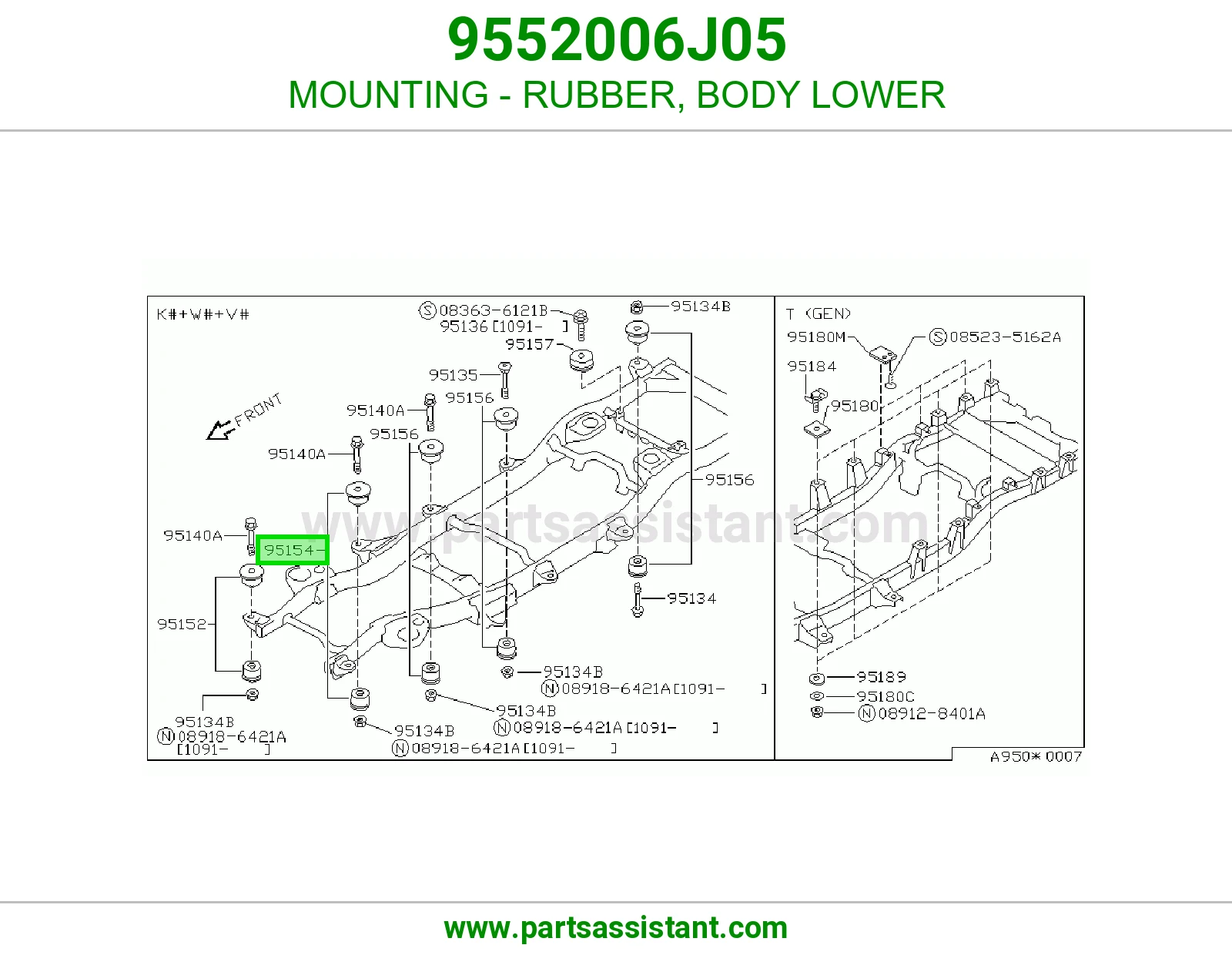 ربل كرسي بدي 9552006J05