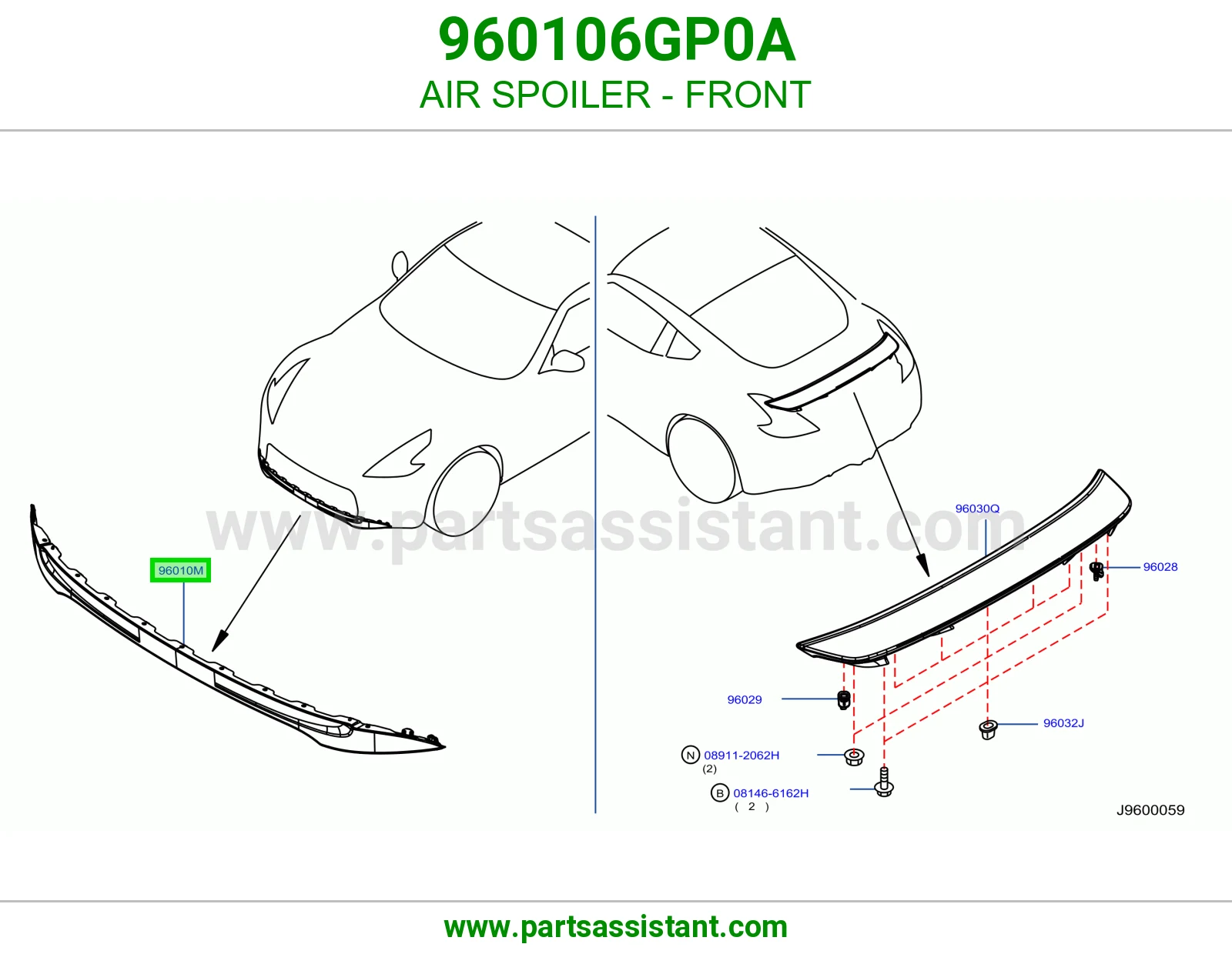 جناح أمامي 960106GP0A