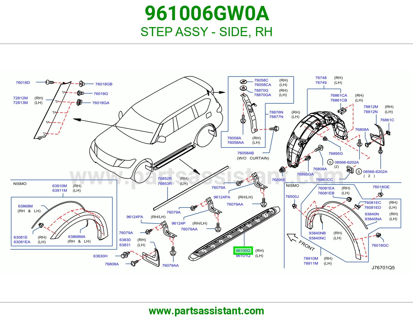 صاجه صدام خلفي يمين 961006GW0A