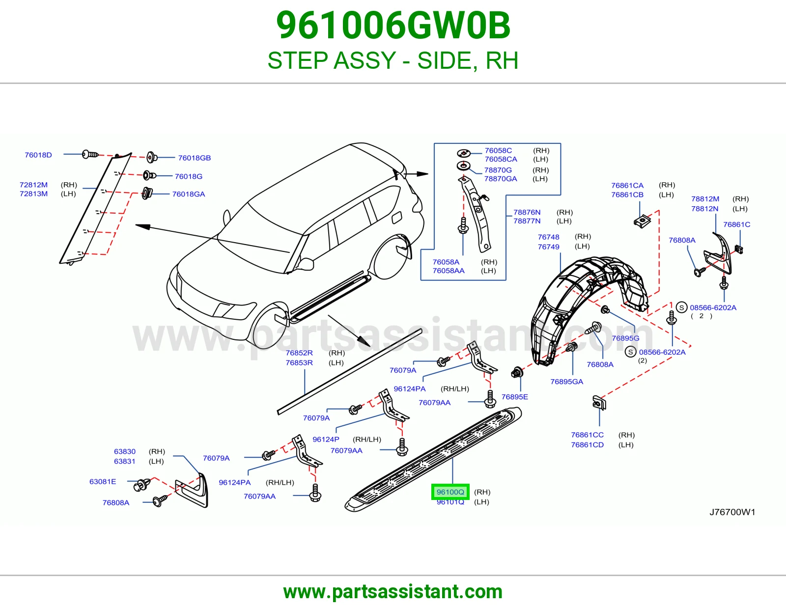 صاجه صدام خلفي يمين 961006GW0B