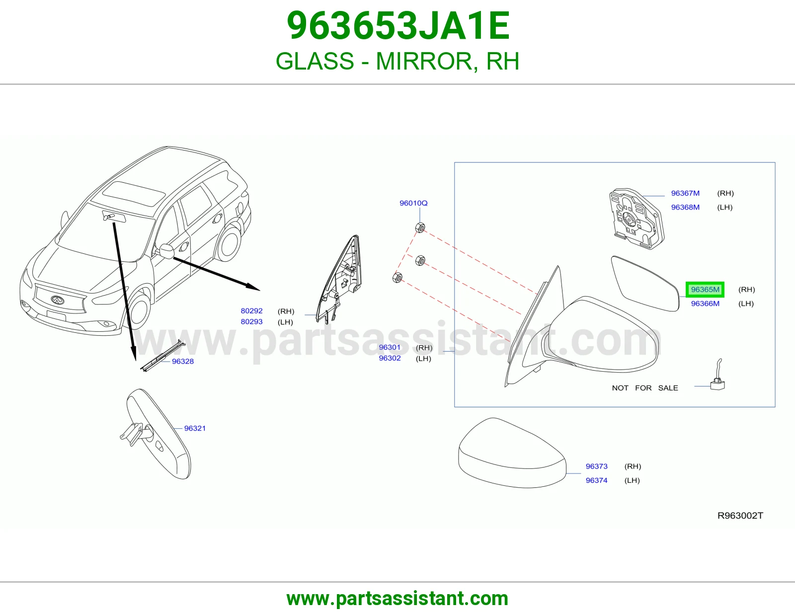 قزاز مرايه امامي يمين 963653JA1E