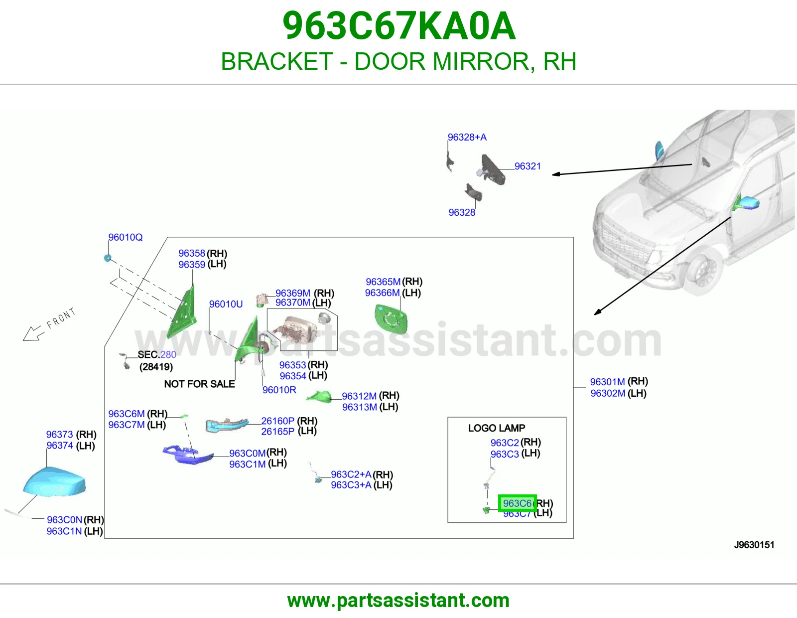 قاعدة مراية باب يمين 963C67KA0A
