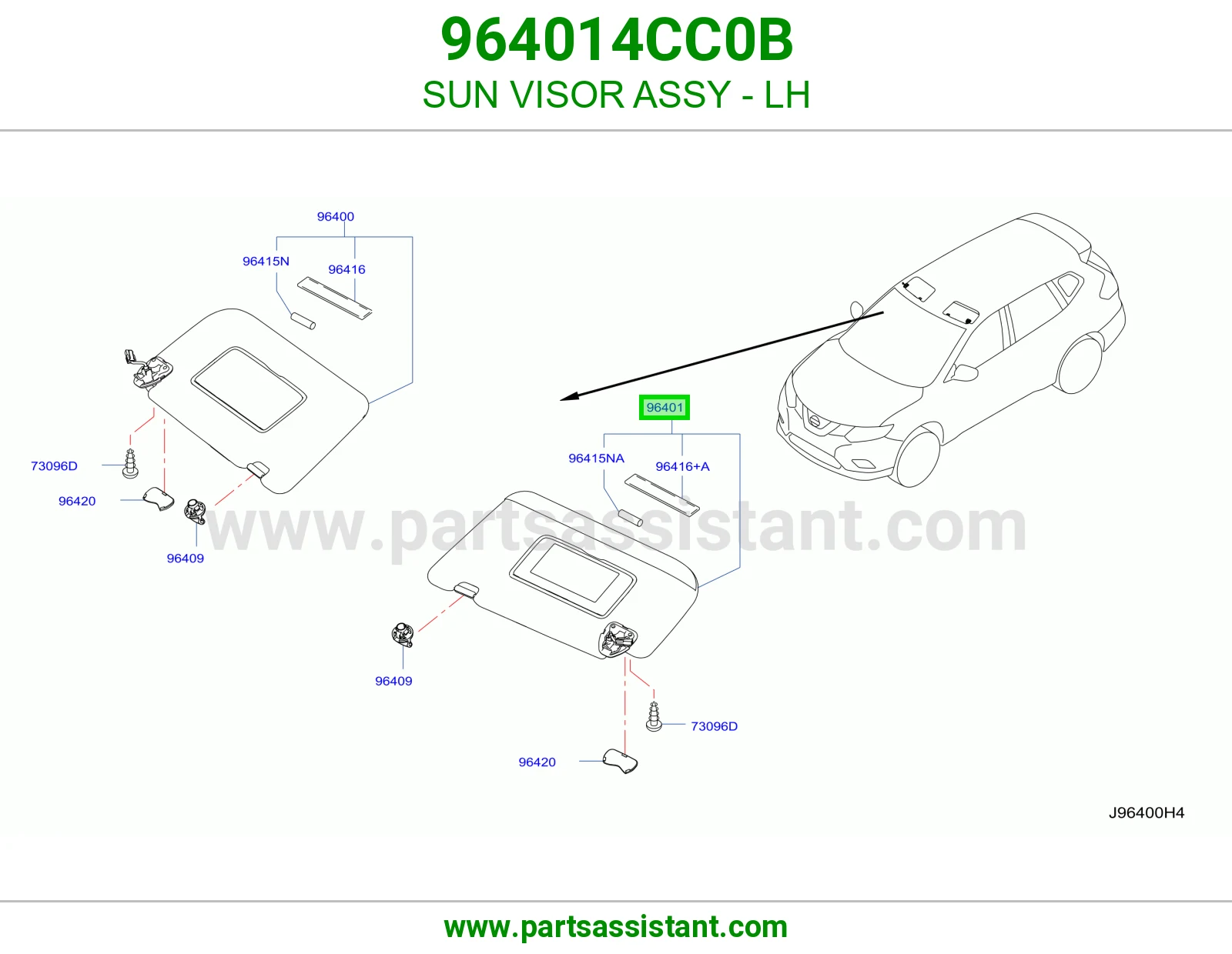 شماسه امامي يسار 964014CC0B