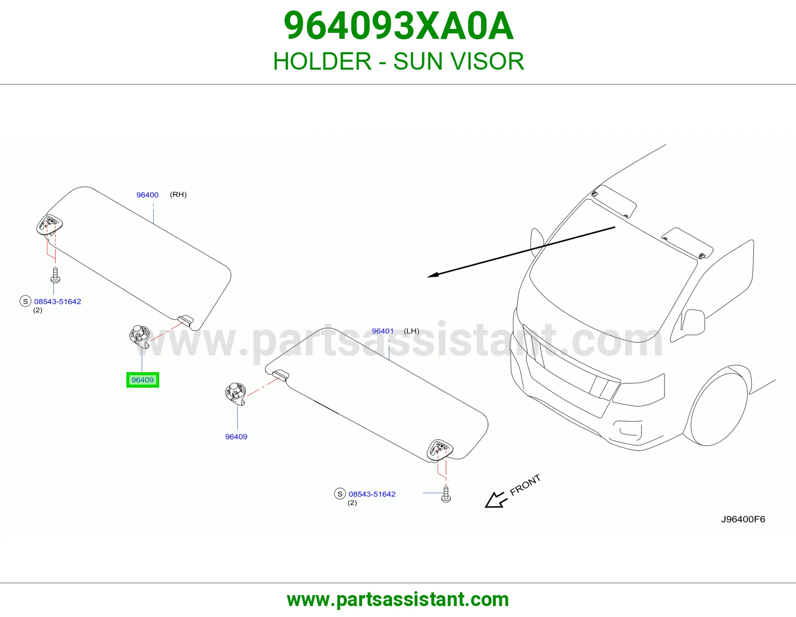 قاعده شماسه 964093XA0A