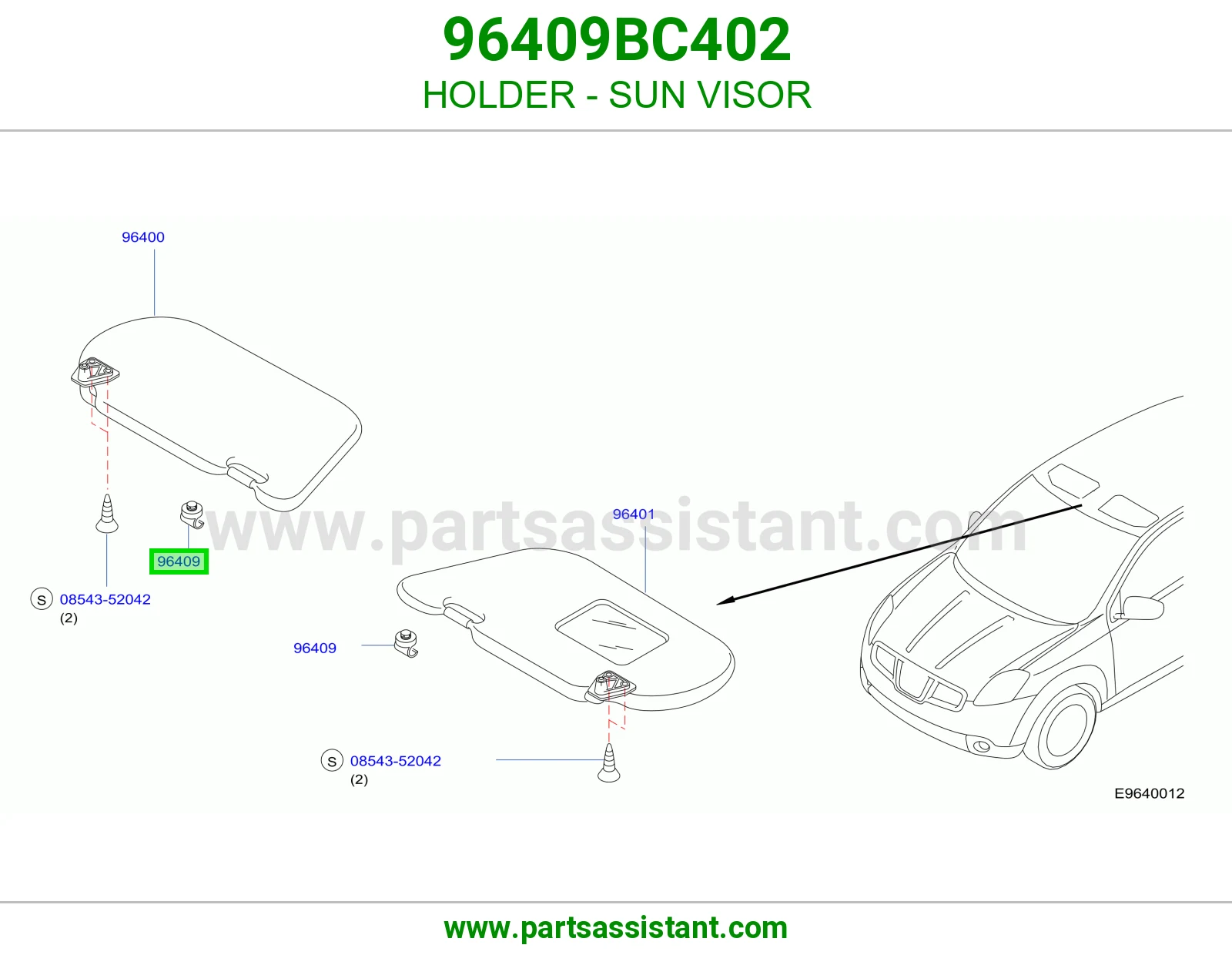 قاعده شماسه 96409BC402