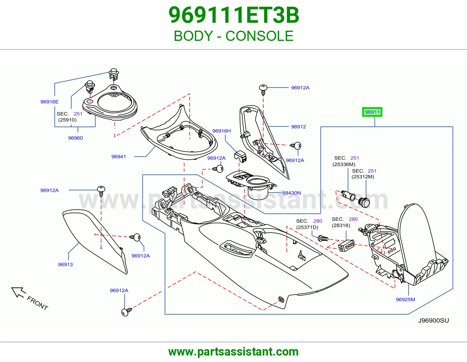 جرم كونسول 969111ET3B