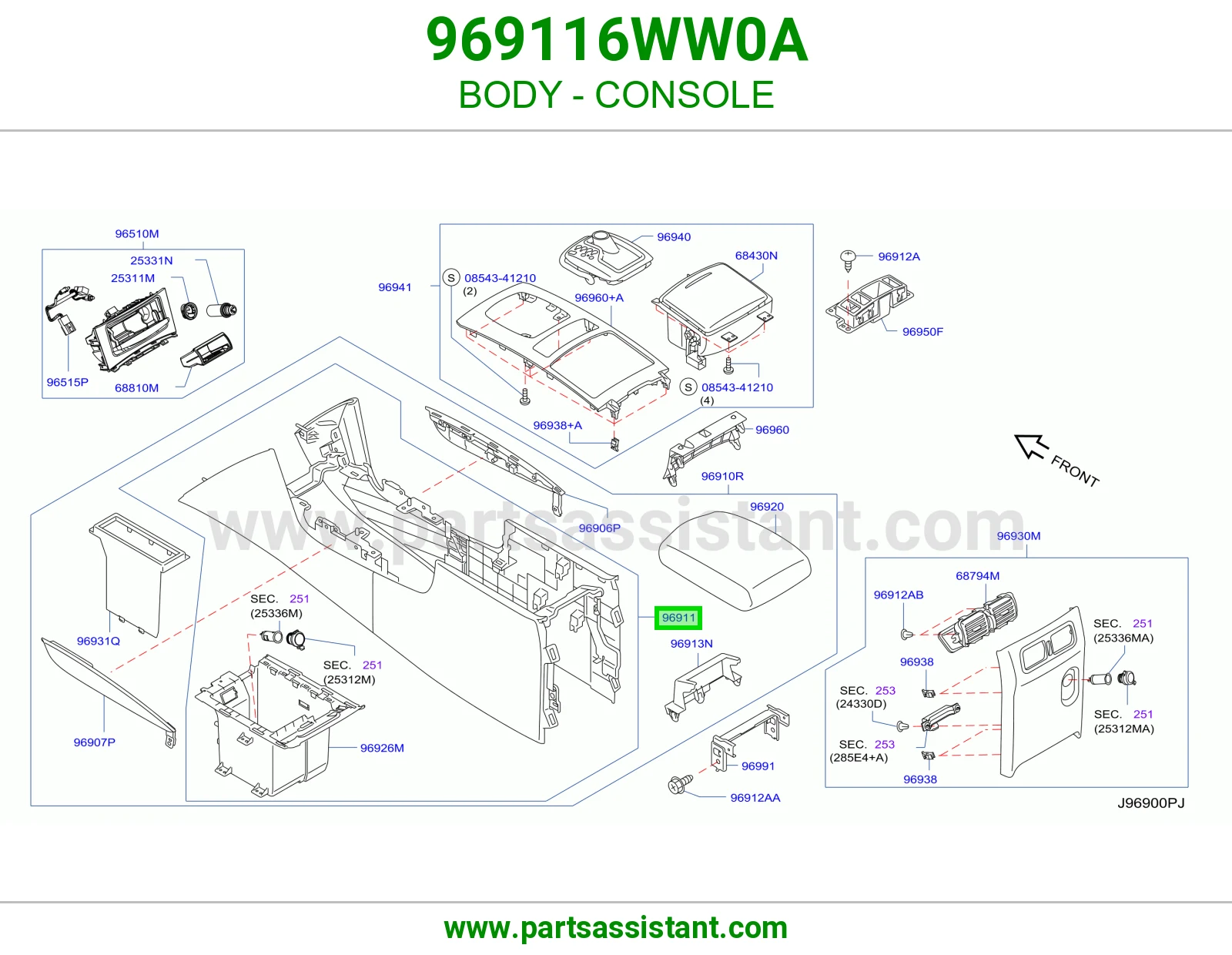 جرم كونسول 969116WW0A