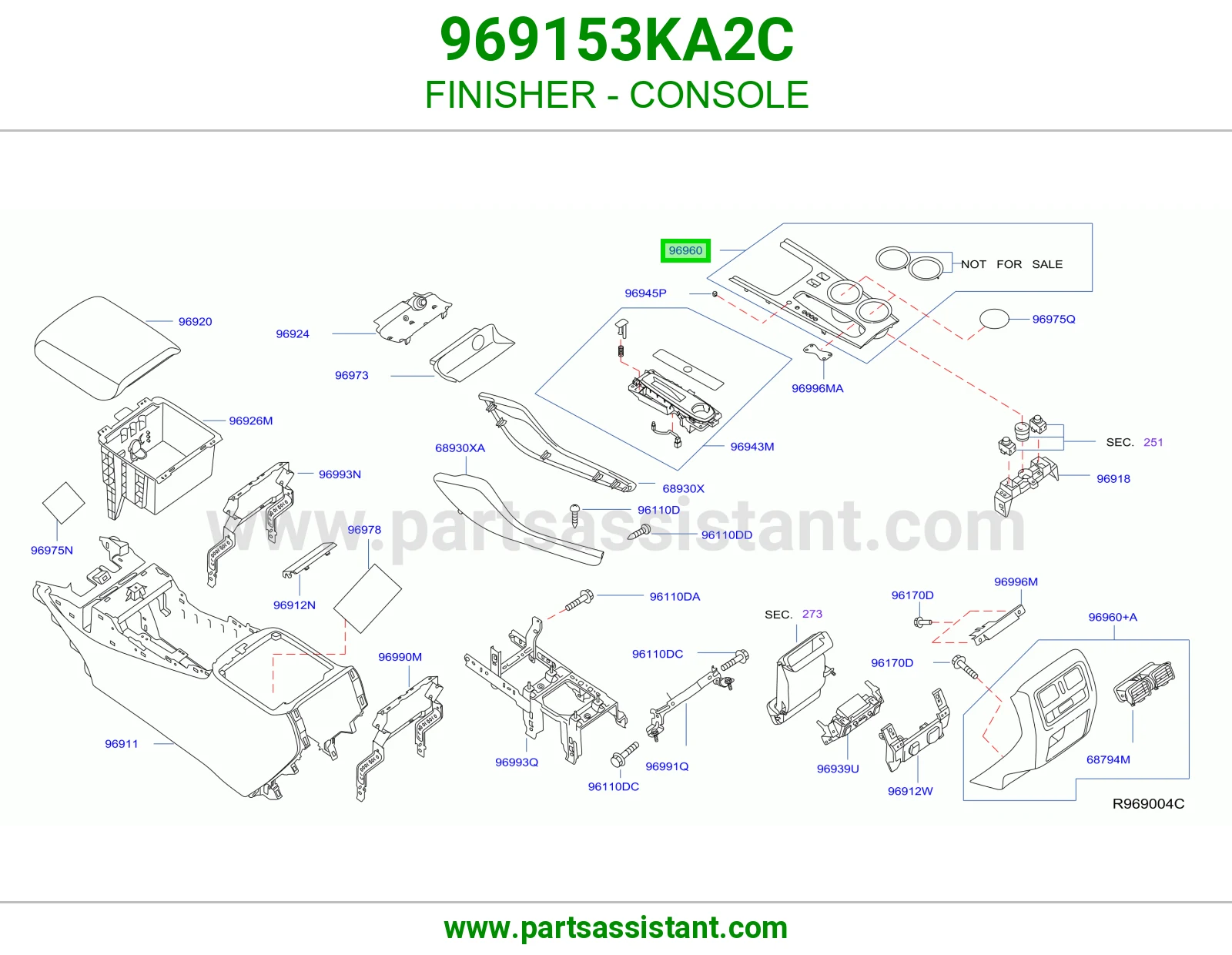 تلبيسة كونسول 969153KA2C