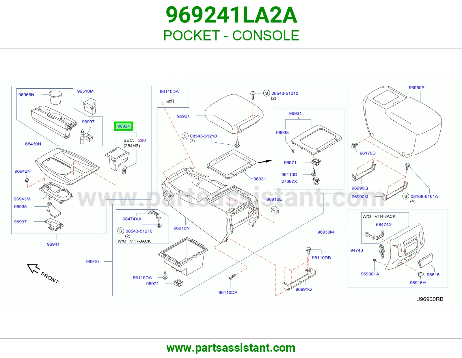درج كونسول 969241LA2A