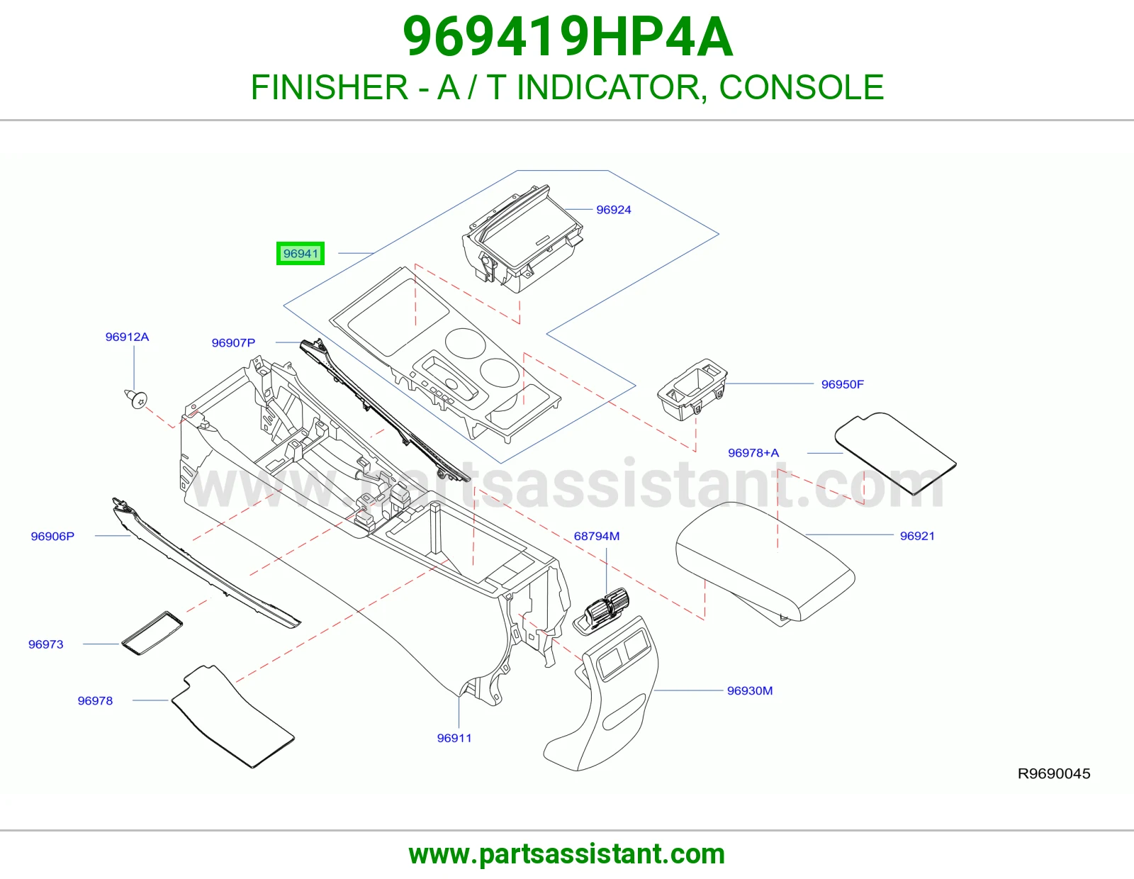 ديكور عصا قير 969419HP4A