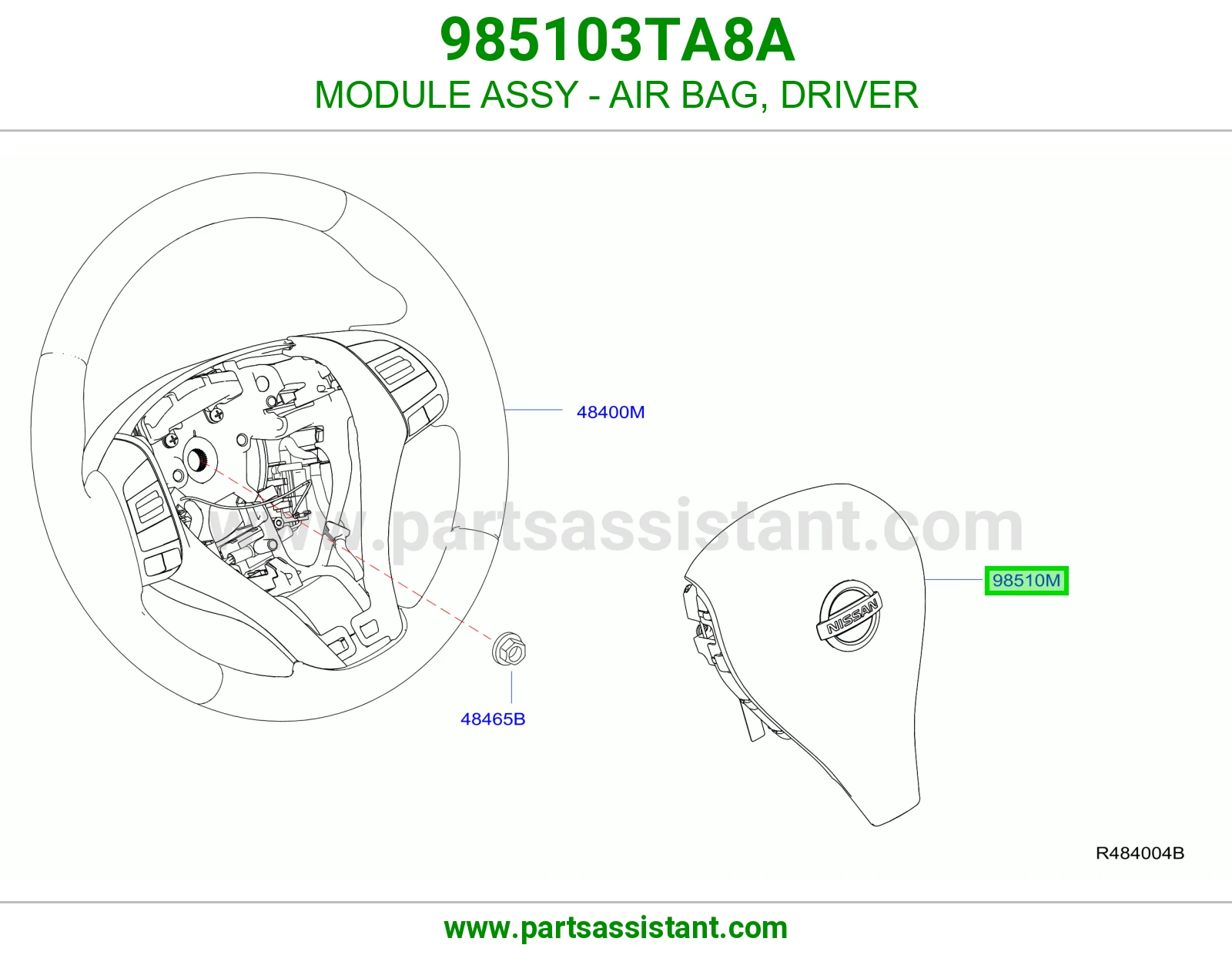ارباق دركسون 985103TA8A