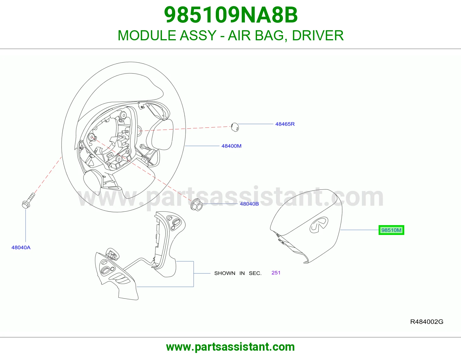 ارباق دركسون 985109NA8B